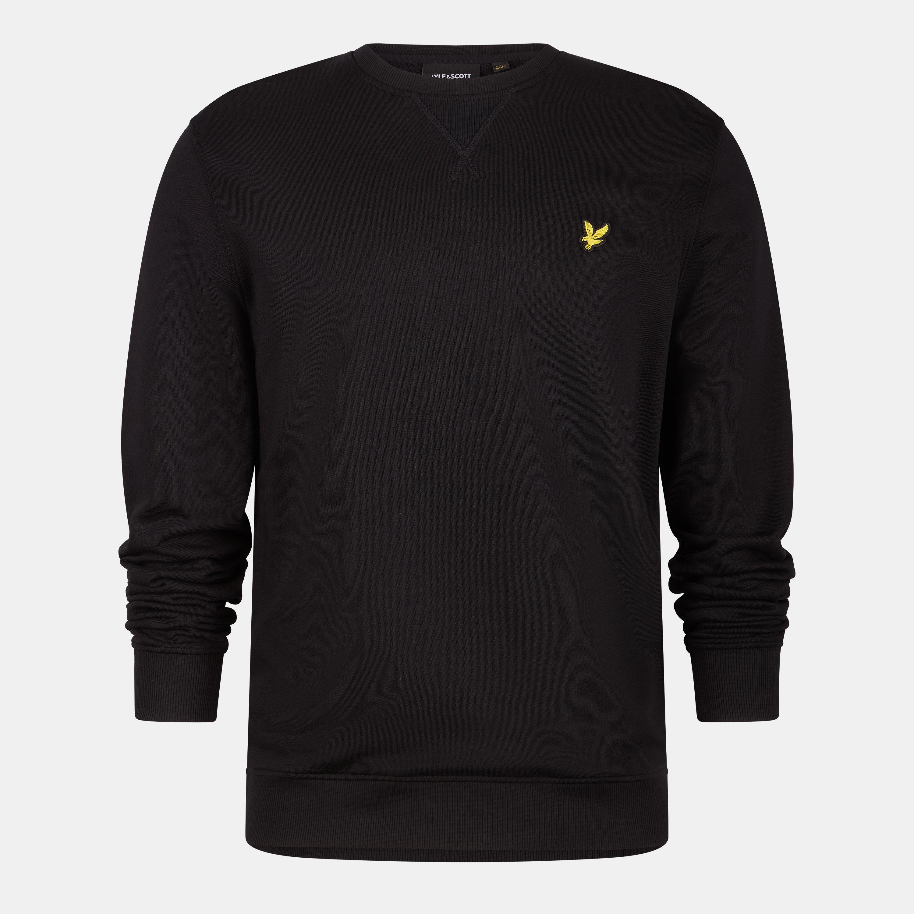 Lyle And Scott Men's Crew Sweatshirt - Jet Black Z865 - S