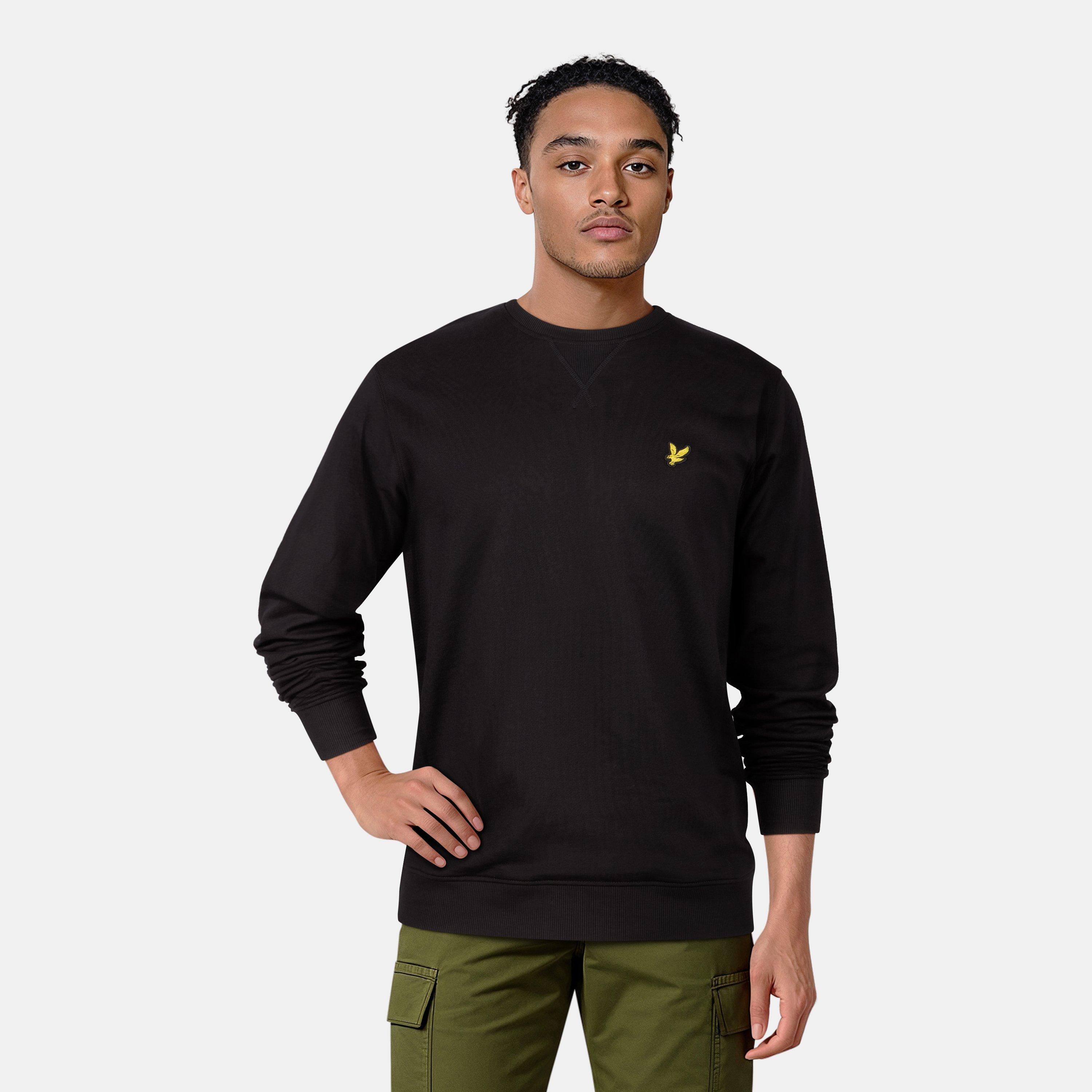 Jet Black Z865 - Lyle and Scott - Crew Sweatshirt - 3