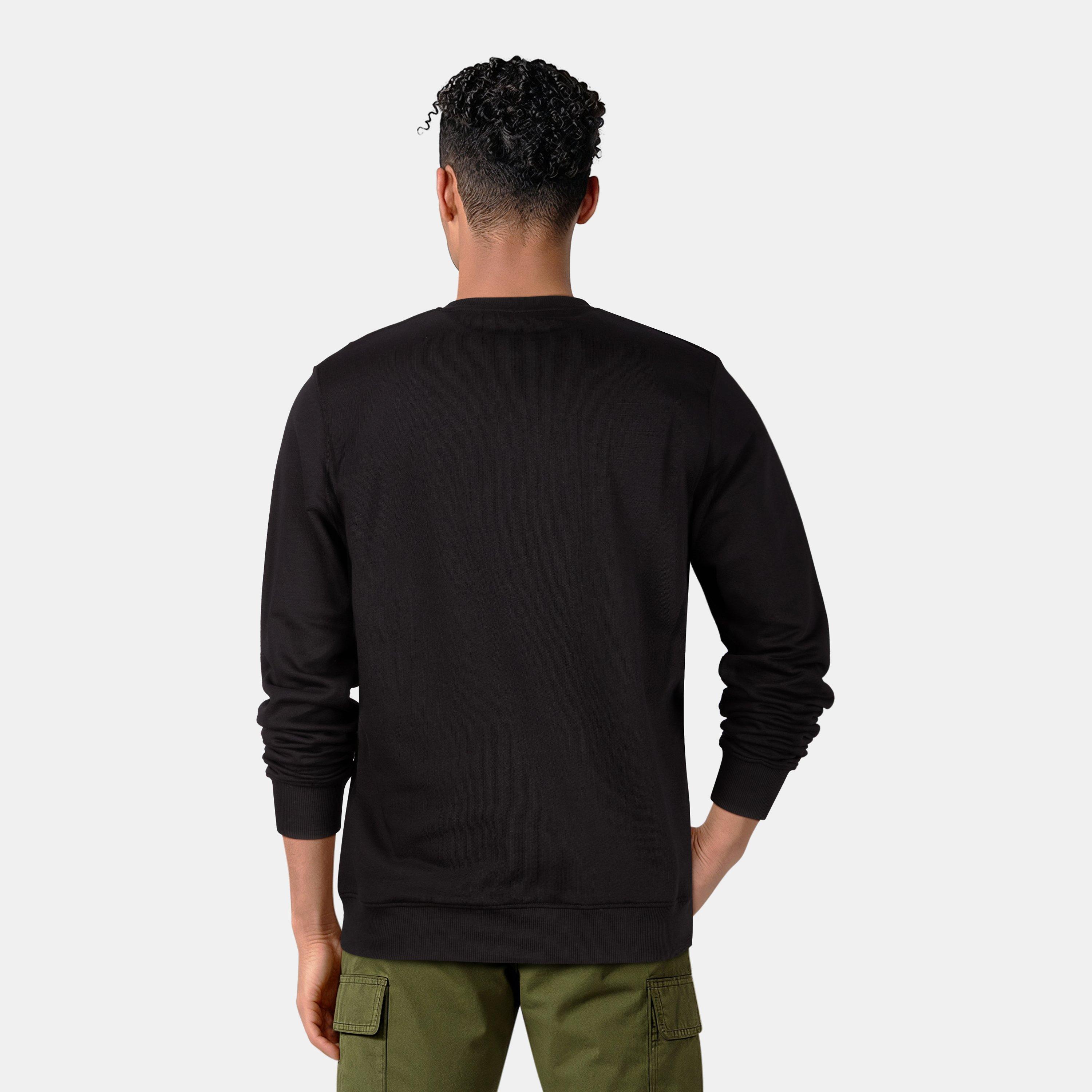 Jet Black Z865 - Lyle and Scott - Crew Sweatshirt - 4