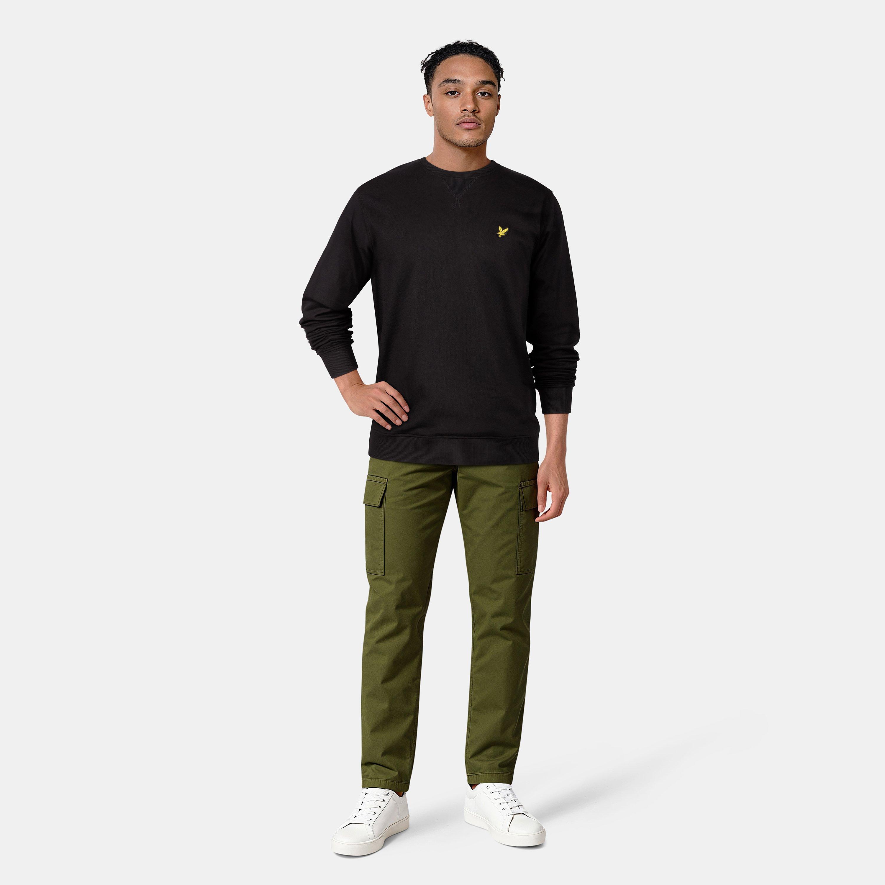 Jet Black Z865 - Lyle and Scott - Crew Sweatshirt - 6
