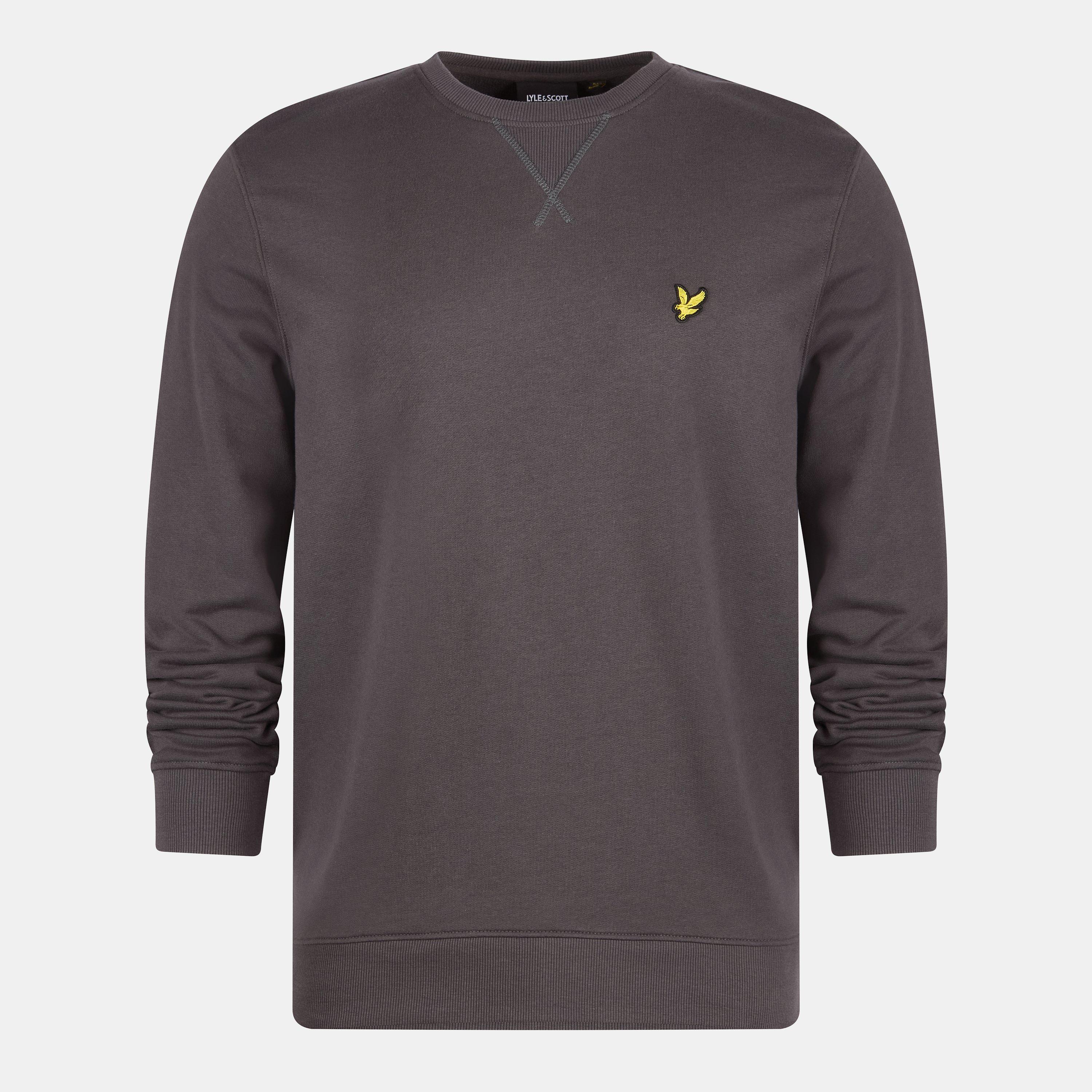 Lyle And Scott Men's Crew Sweatshirt - Gunmetal W635 - 2XL