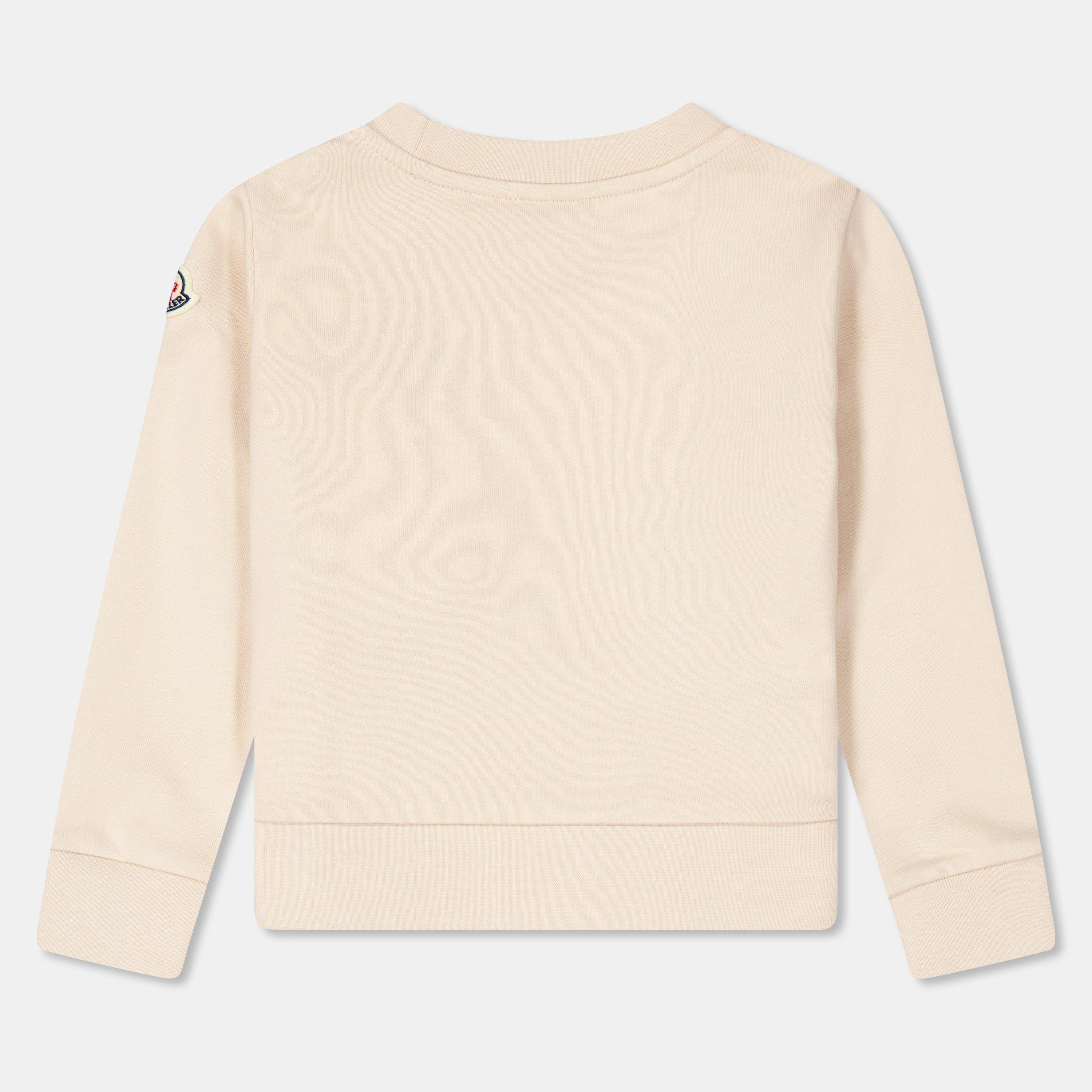 Pink 51N - Moncler - Logo Crew Sweatshirt Juniors - 2