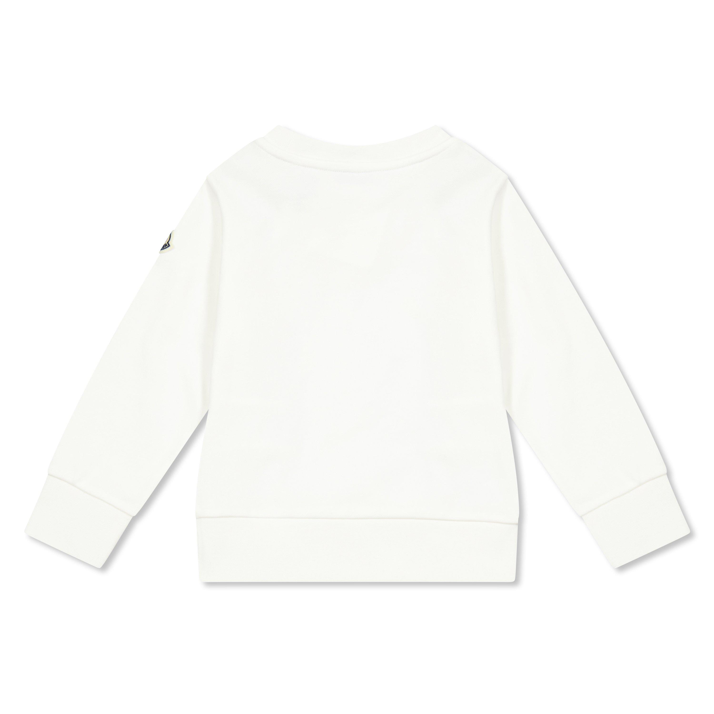 White 034 - Moncler - Logo Sweatshirt Juniors - 3