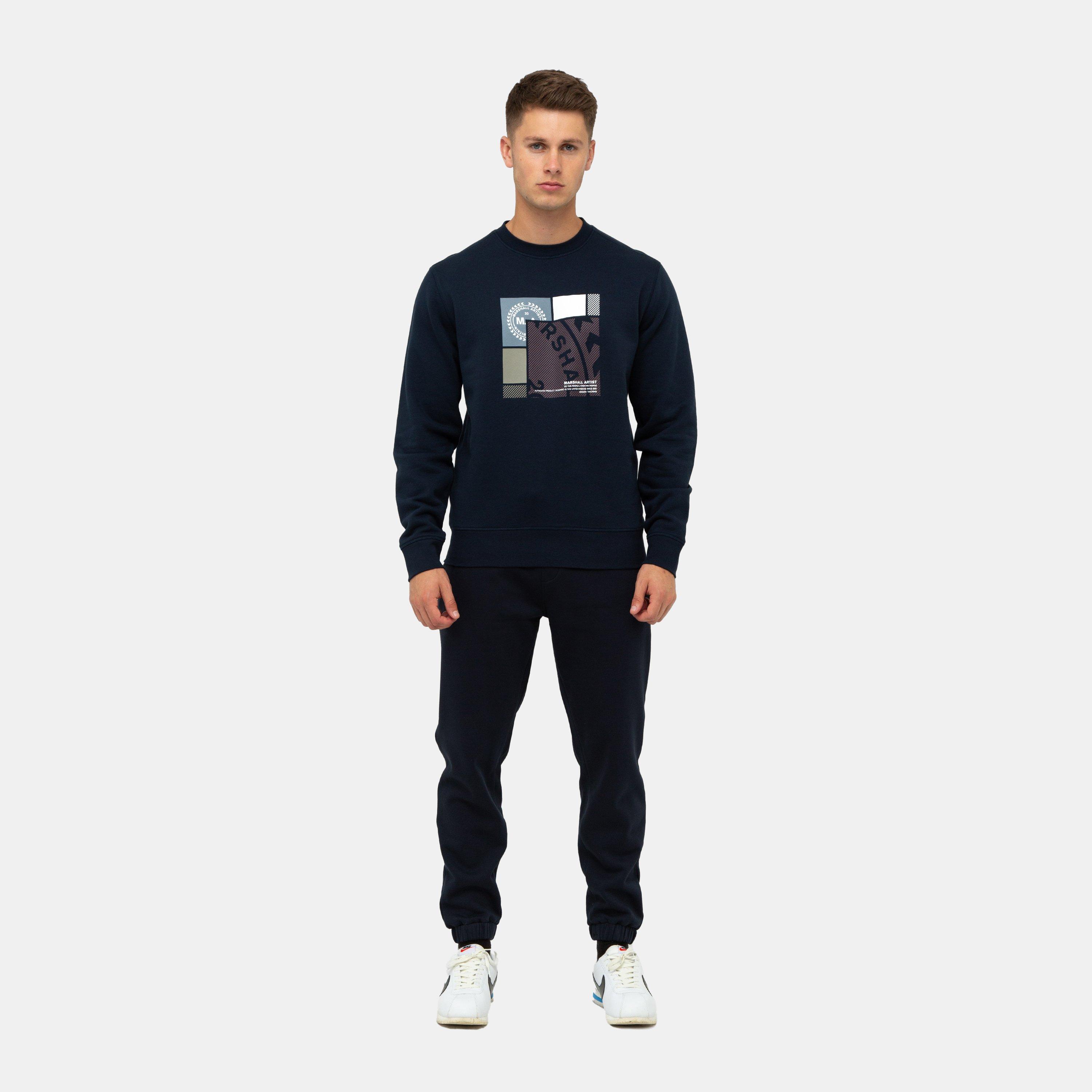 Marineblauw - Marshall Artist - Artist Pezzi Crewneck Sweatshirt - 4