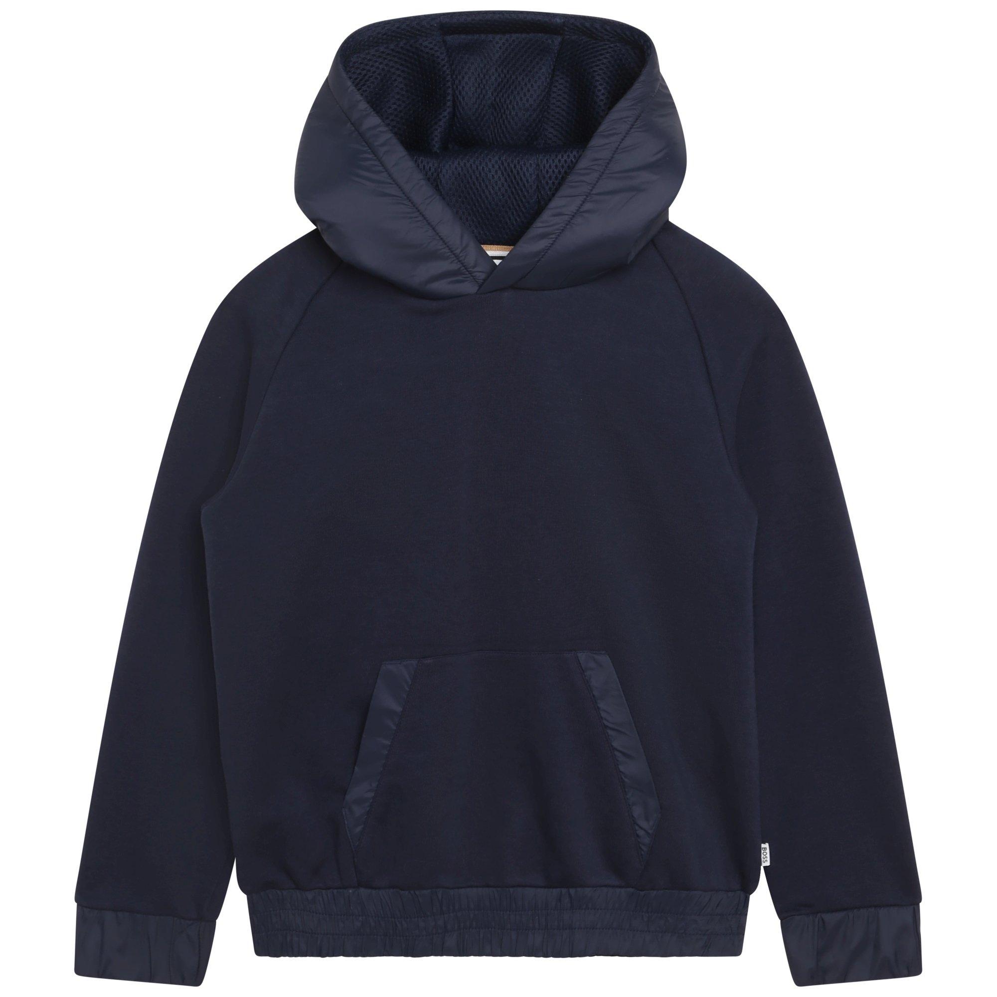 Boss Kids' Logo Crew Sweatshirt - Navy 849