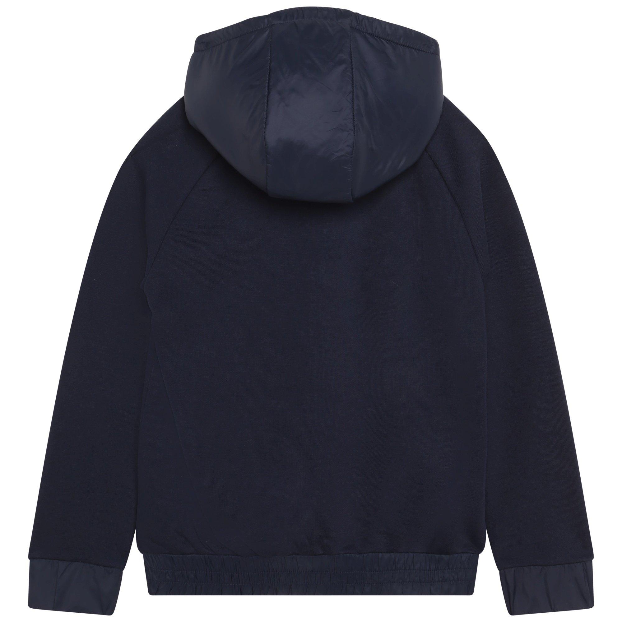 Navy 849 - Boss - Kids Logo Sweatshirt Hoodie - 3