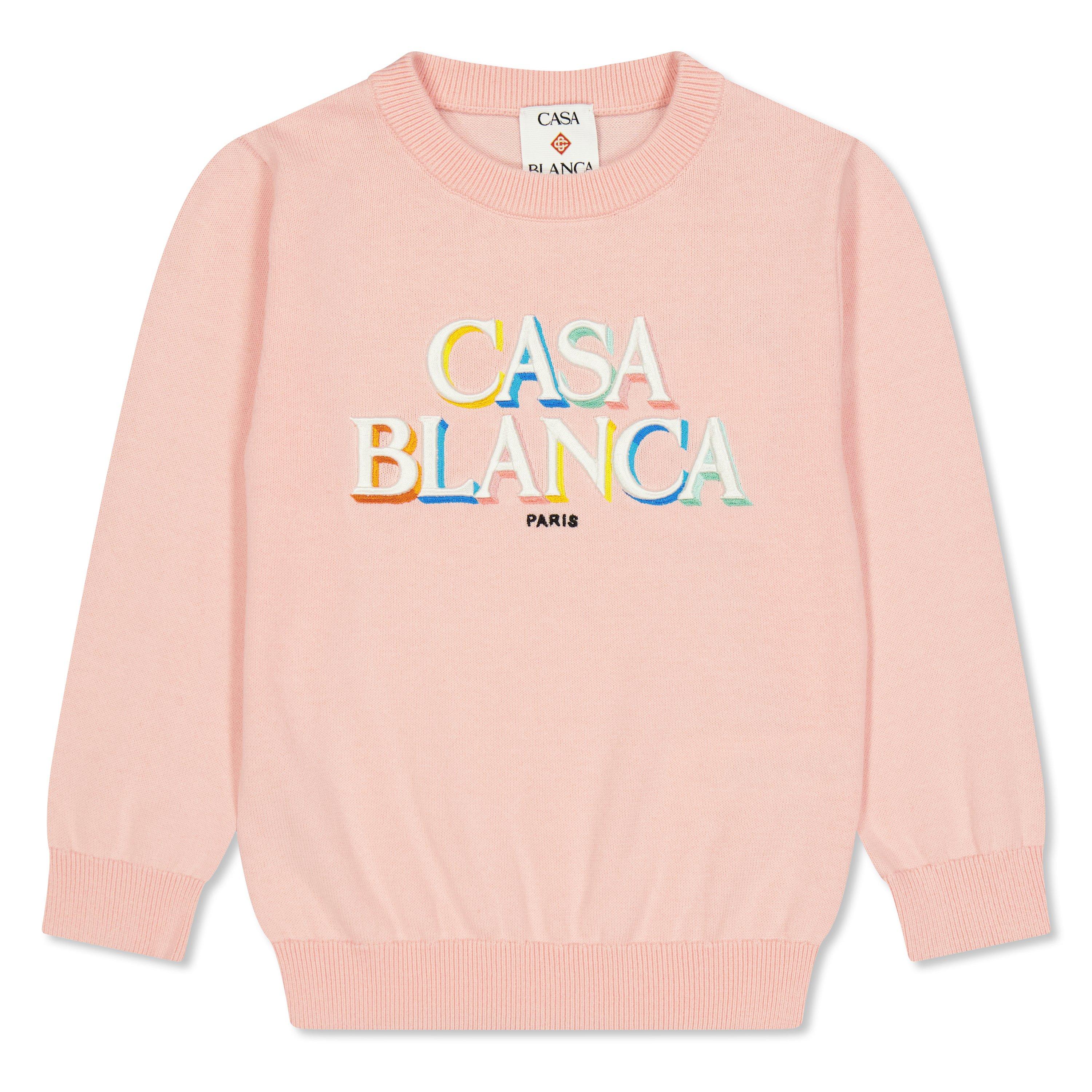 Casablanca Casa Core Sweat Jn63 - Pink - Size 11-12Y