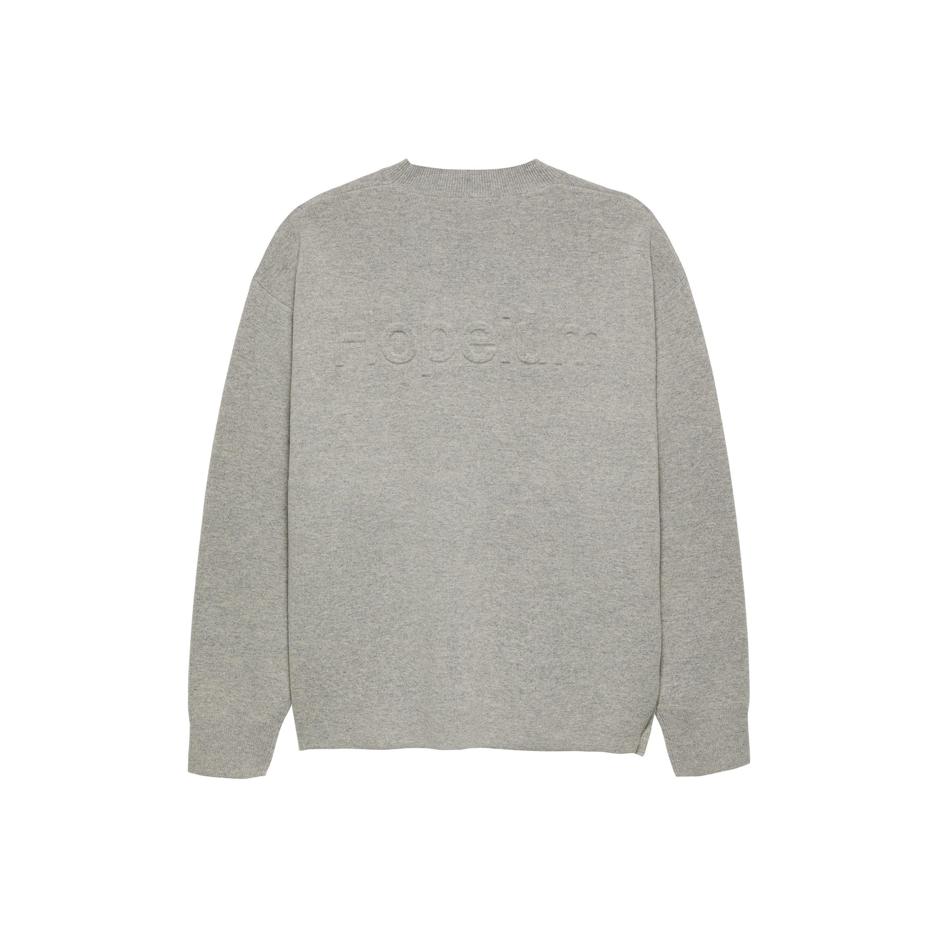 Grey Melange - Hopeium - Hopeium Bsc Crew Sn64 - 2