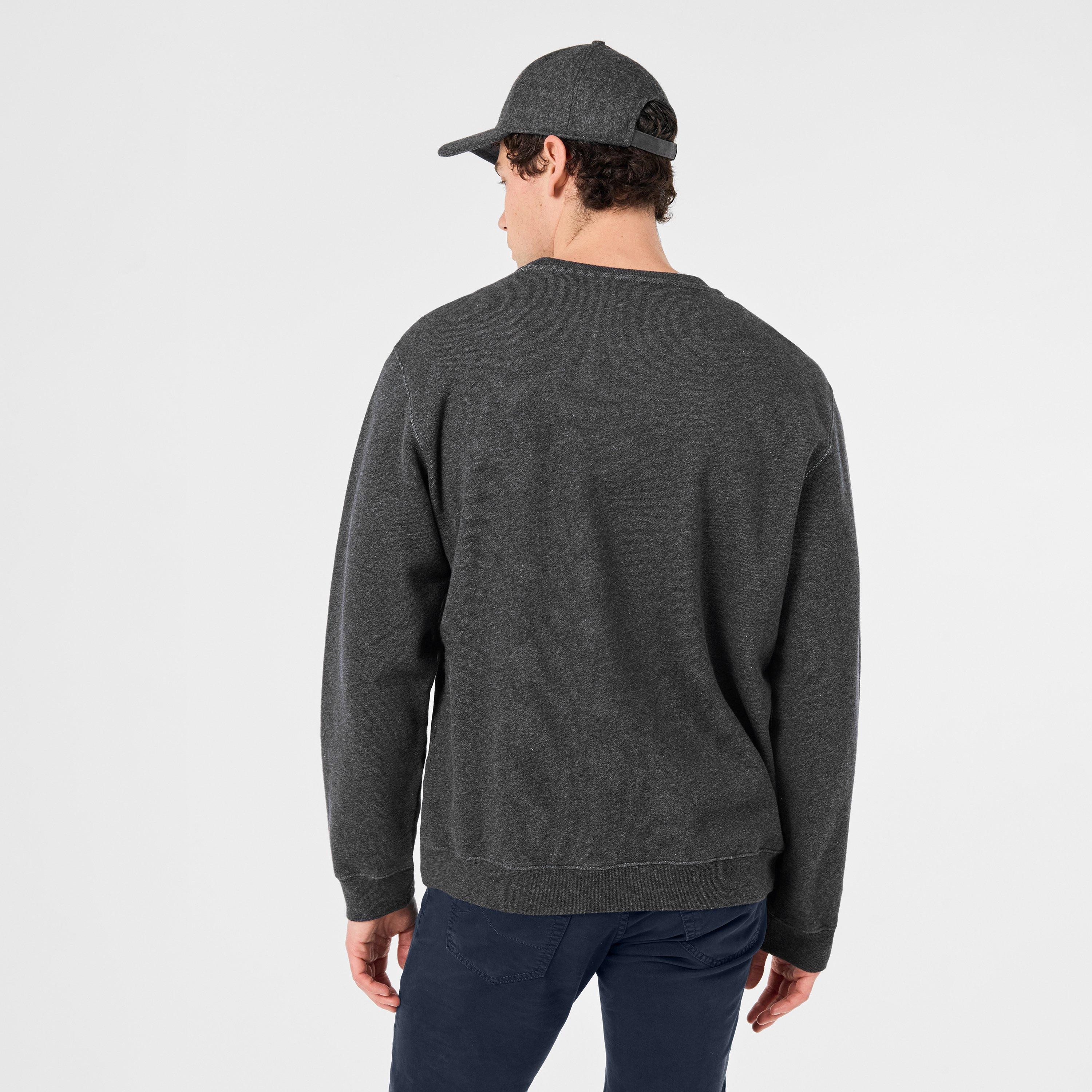 Grey Melange - Jacob Cohen - Men's Crew-Neck Pullover Sweatshirt - 4