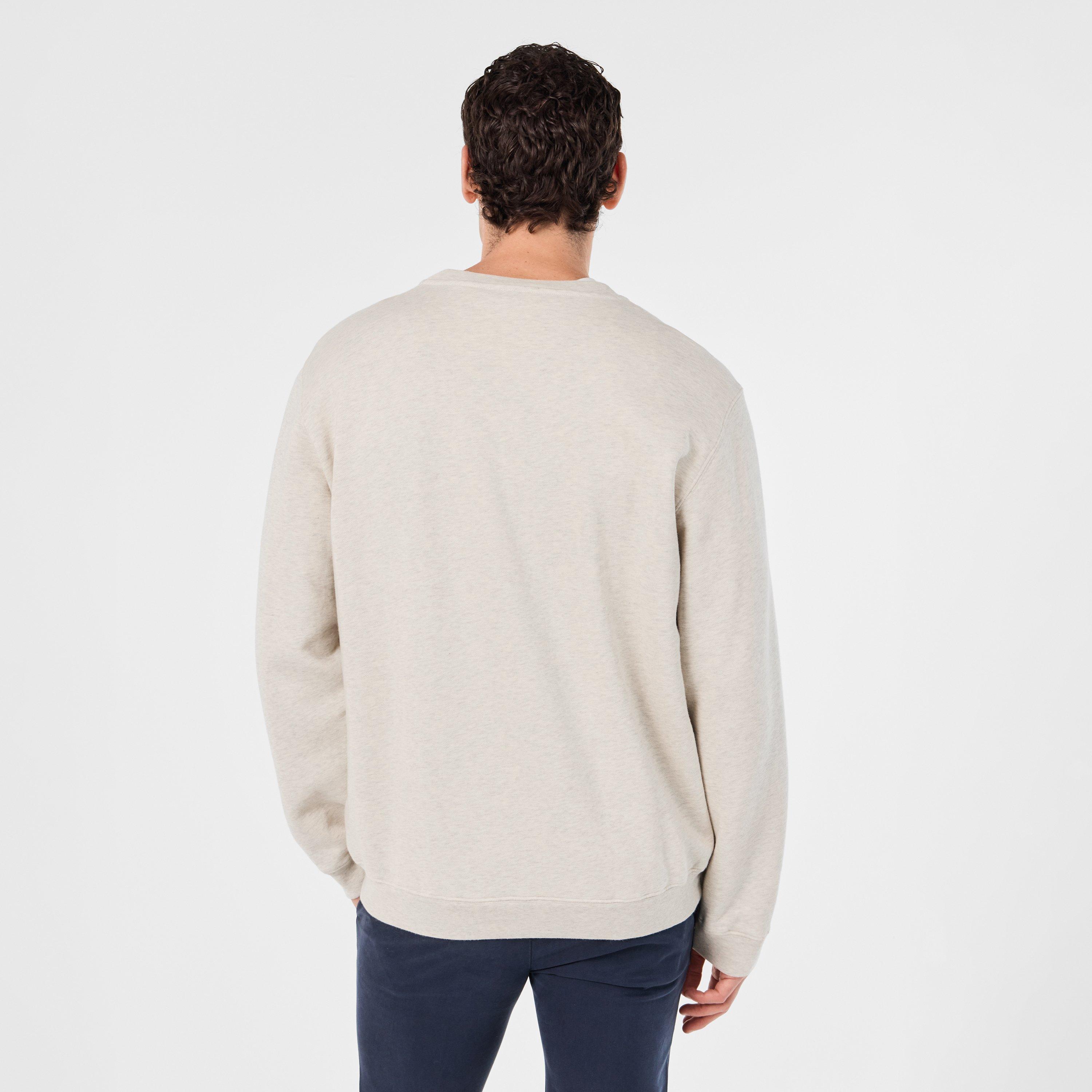 Light Beige - Jacob Cohen - Men's Crew Sweatshirt - 4
