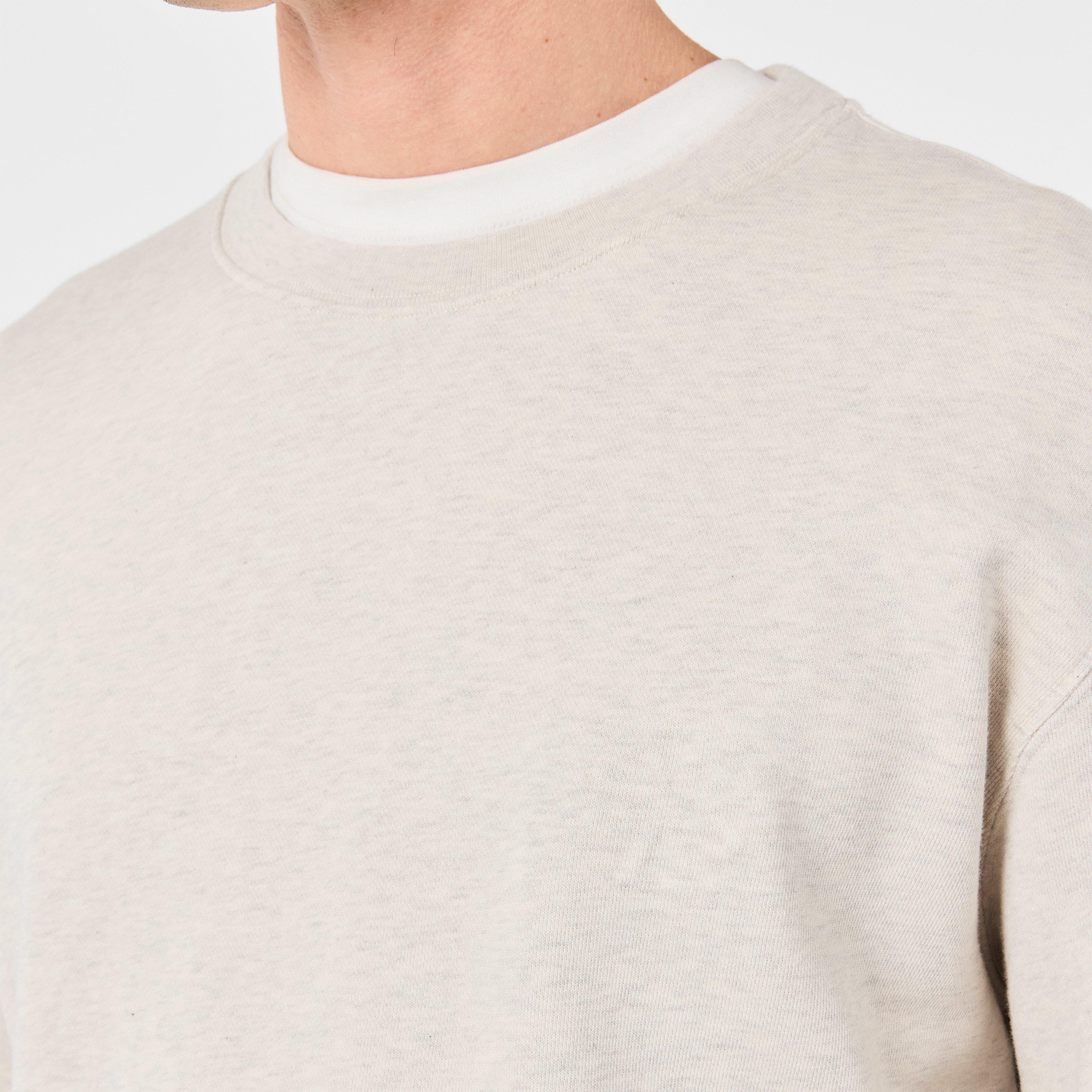 Light Beige - Jacob Cohen - Men's Crew Sweatshirt - 5
