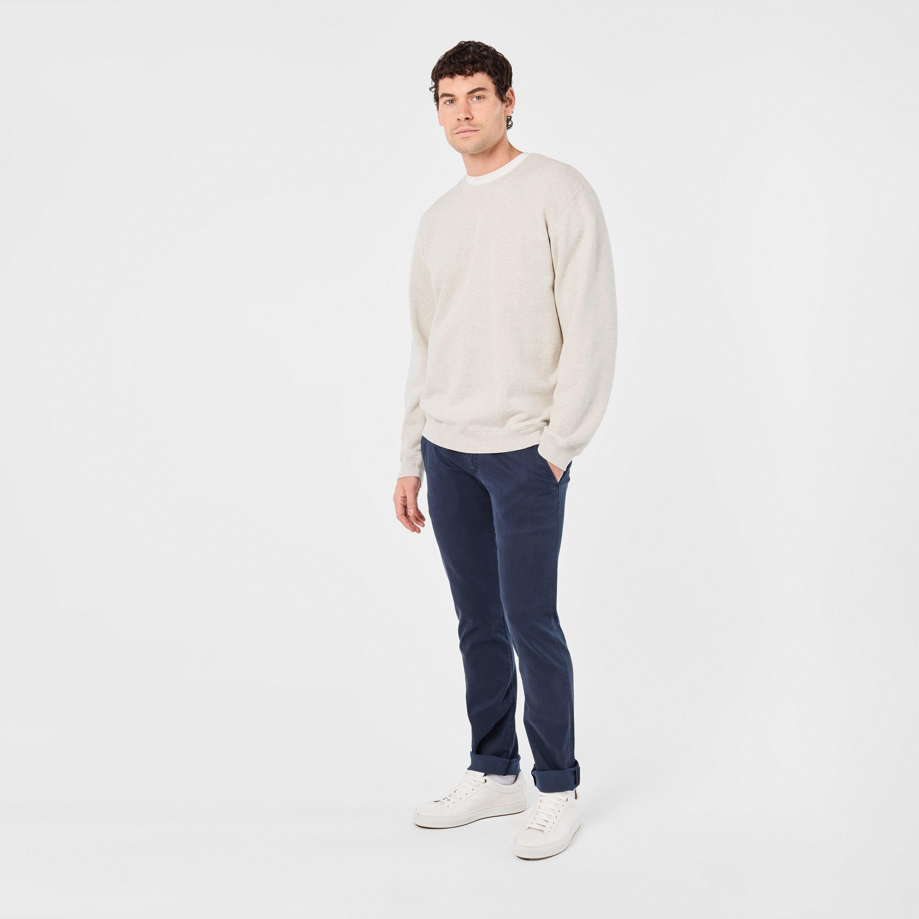 Light Beige - Jacob Cohen - Men's Crew Sweatshirt - 6
