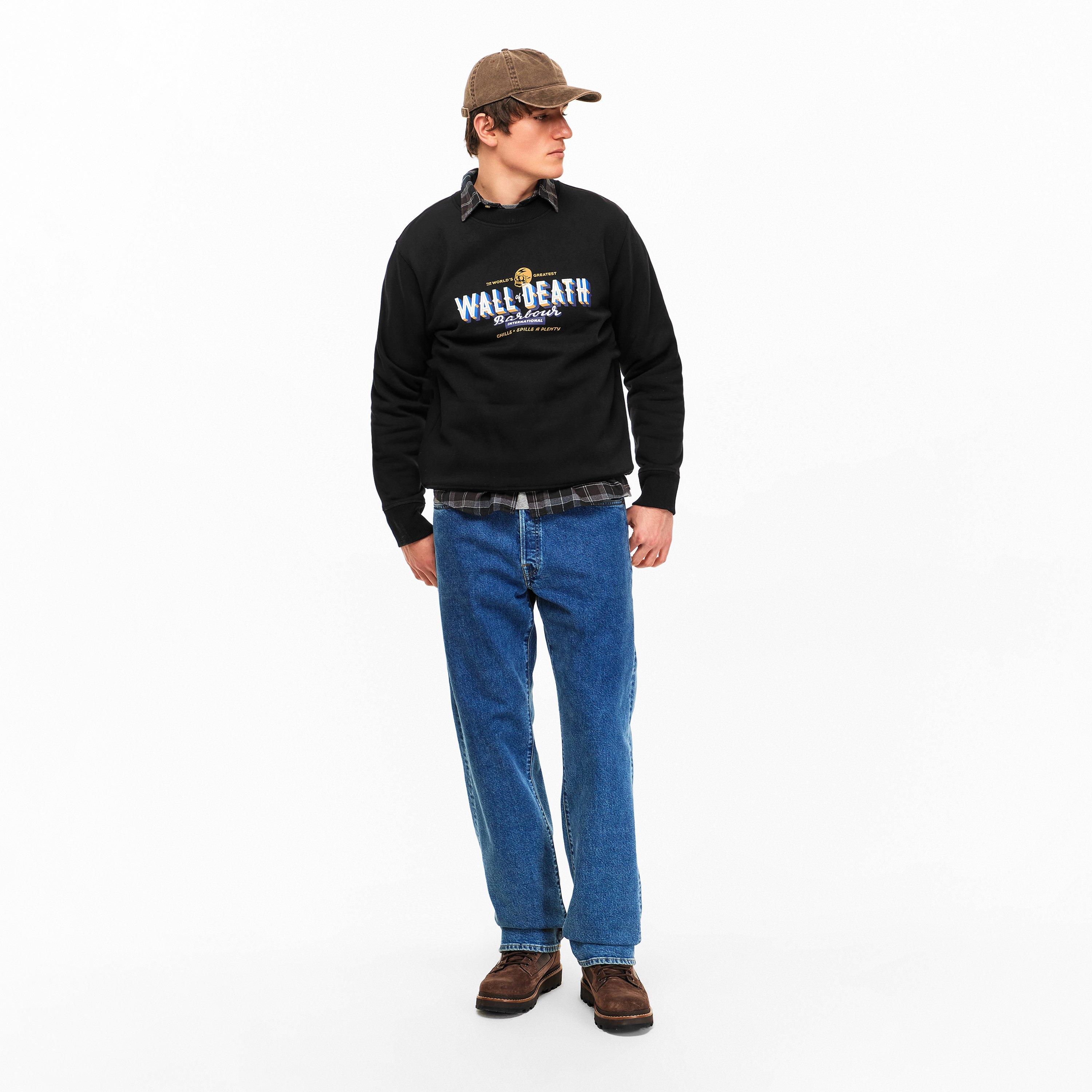 Black - Barbour - B.Li B.Intl Wall Crw Sn62 - 5