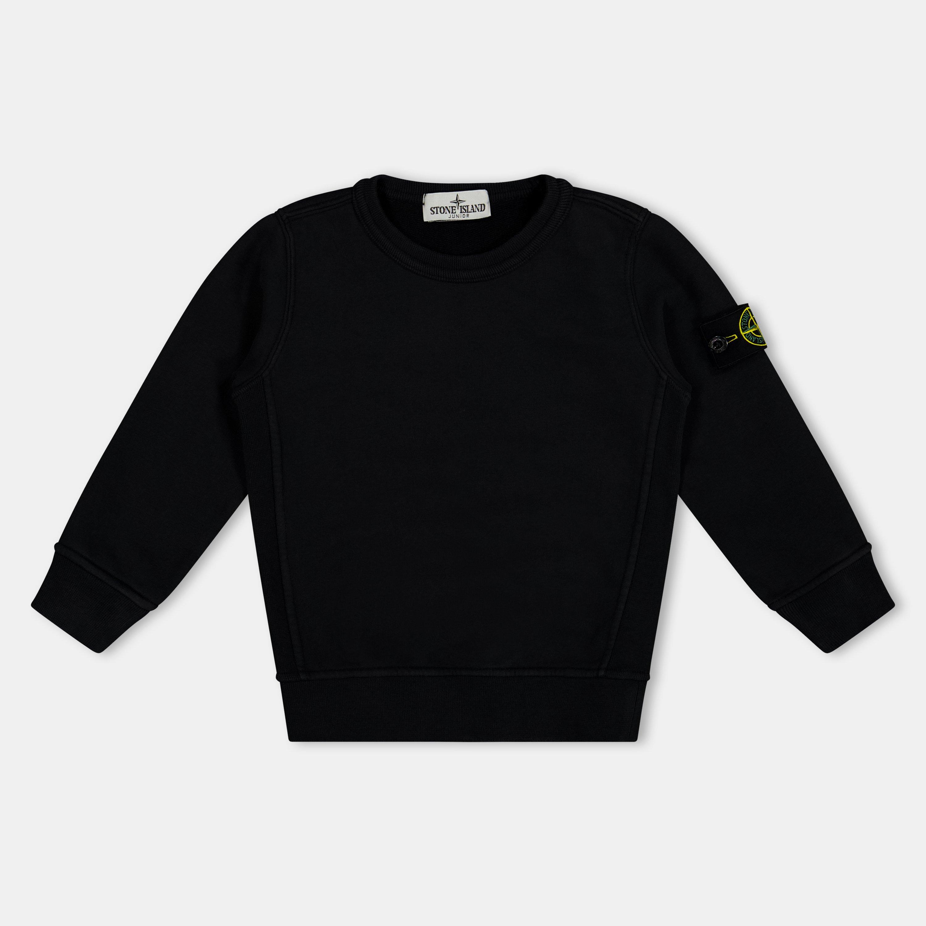 Stone Island Crew Neck Jumper - Black V0029 - 6 Years