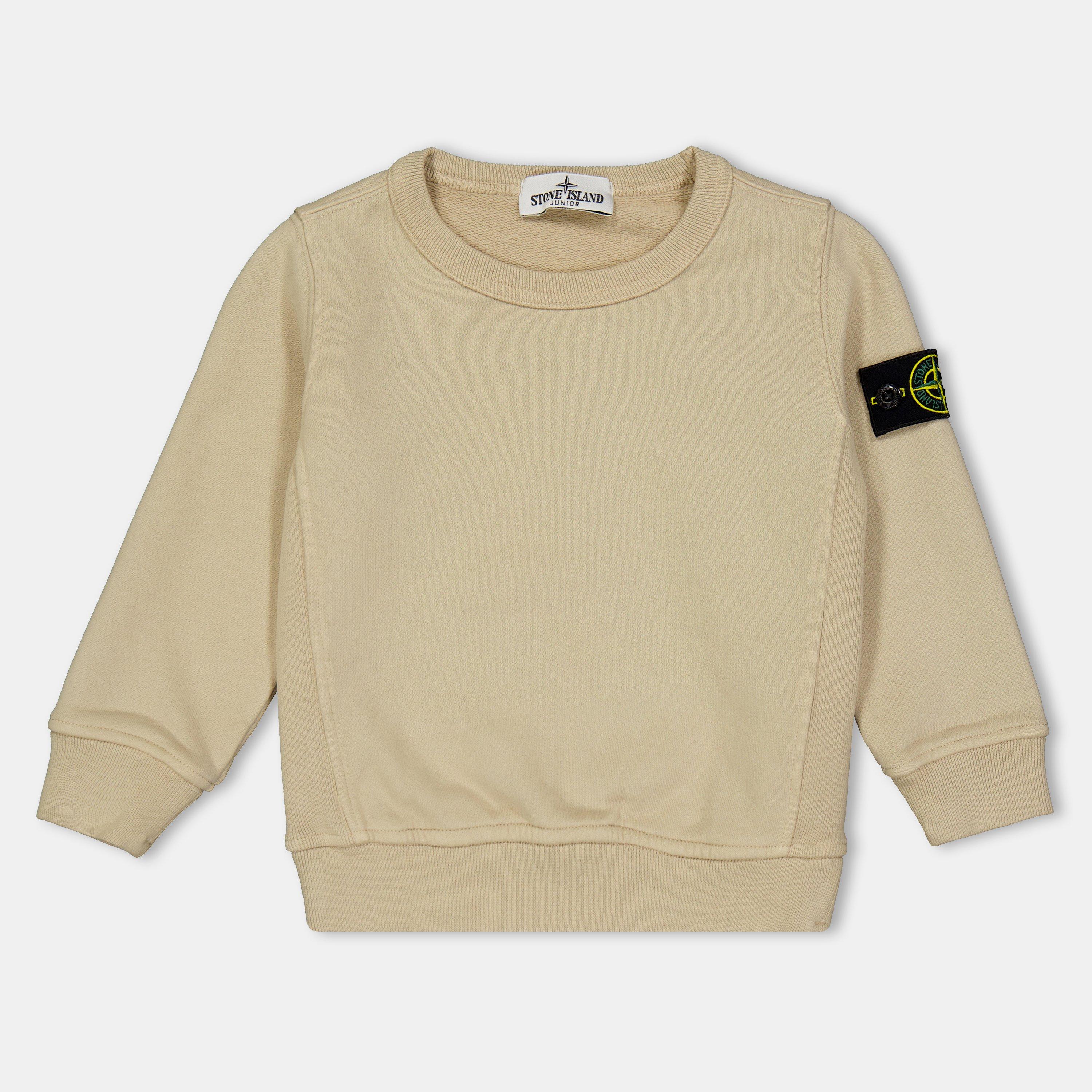Stone Island Crew Neck Jumper - Sabbia V0095 - 4 Years