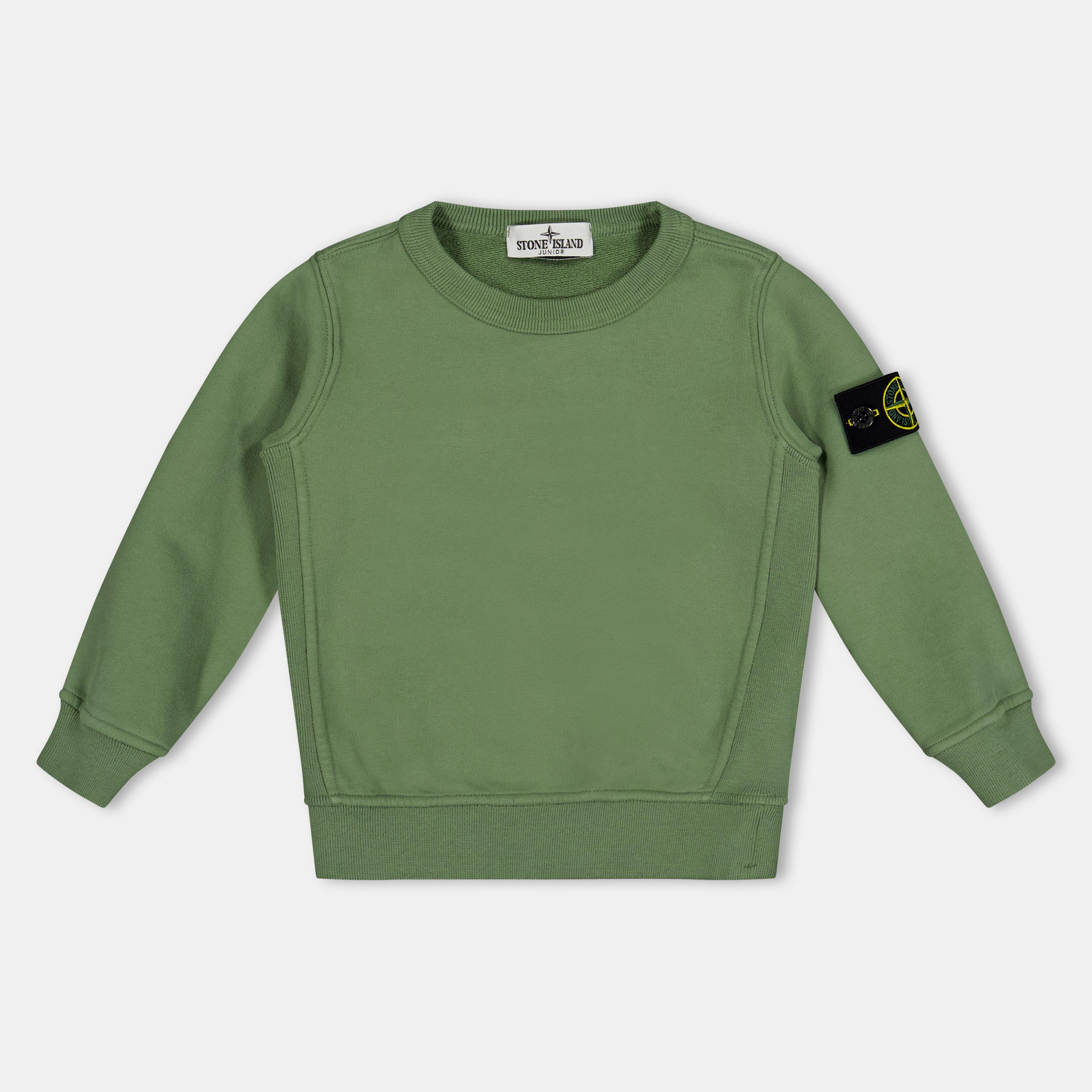 Kids' Cotton Long Sleeve Crew Sweatshirt