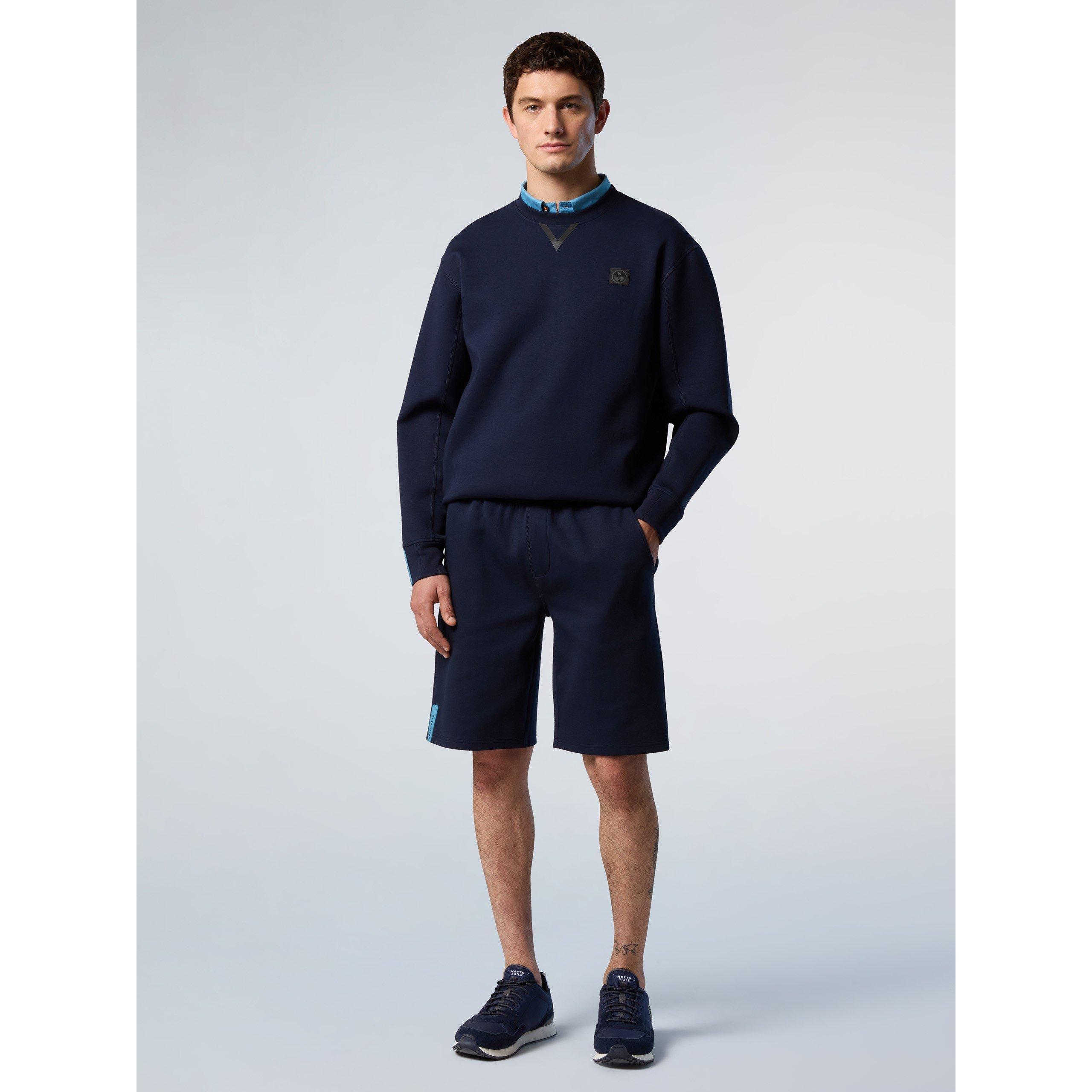 Navy Blue - North Sails - Men's Crewneck Sweatshirt - 2