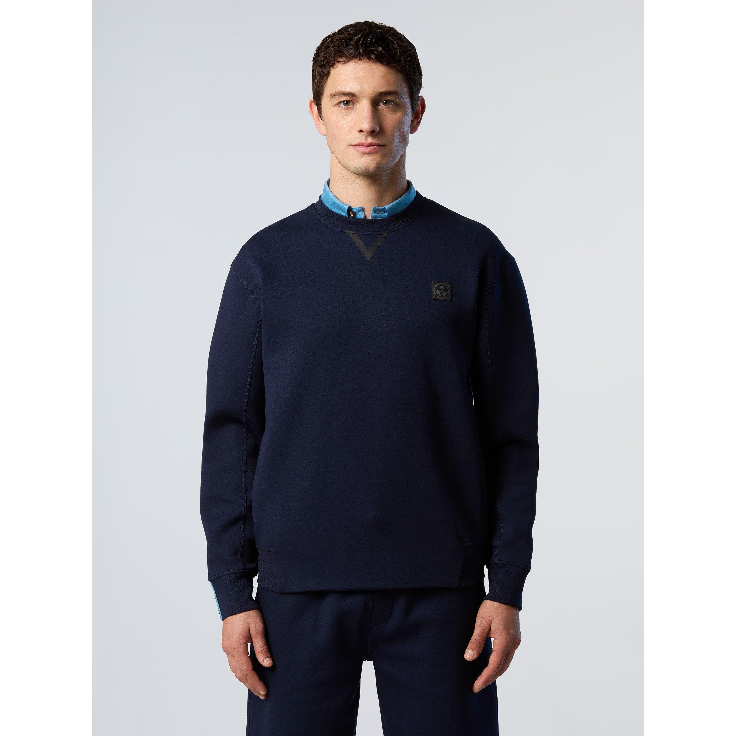 Navy Blue - North Sails - Men's Crewneck Sweatshirt - 3