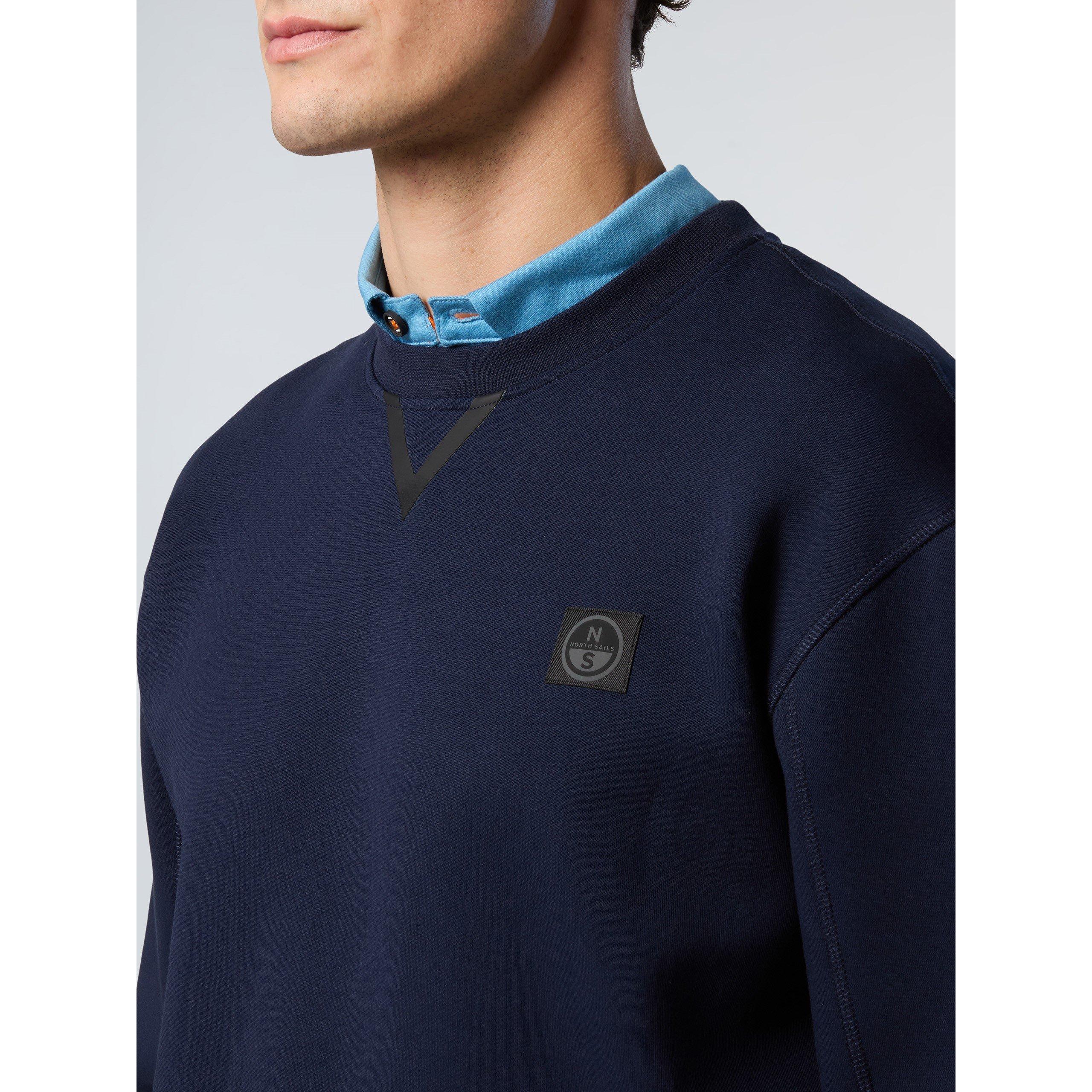 Navy Blue - North Sails - Men's Crewneck Sweatshirt - 4