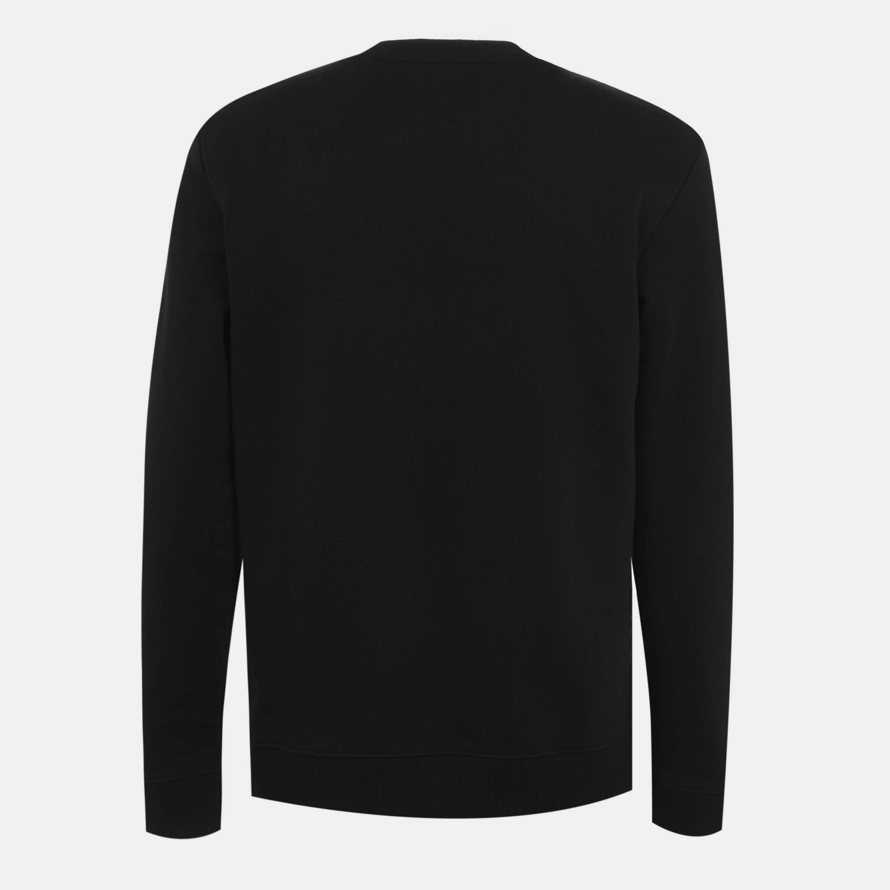 Black 001 - Hugo - Men's Diragol Crew-neck Sweatshirt - 2