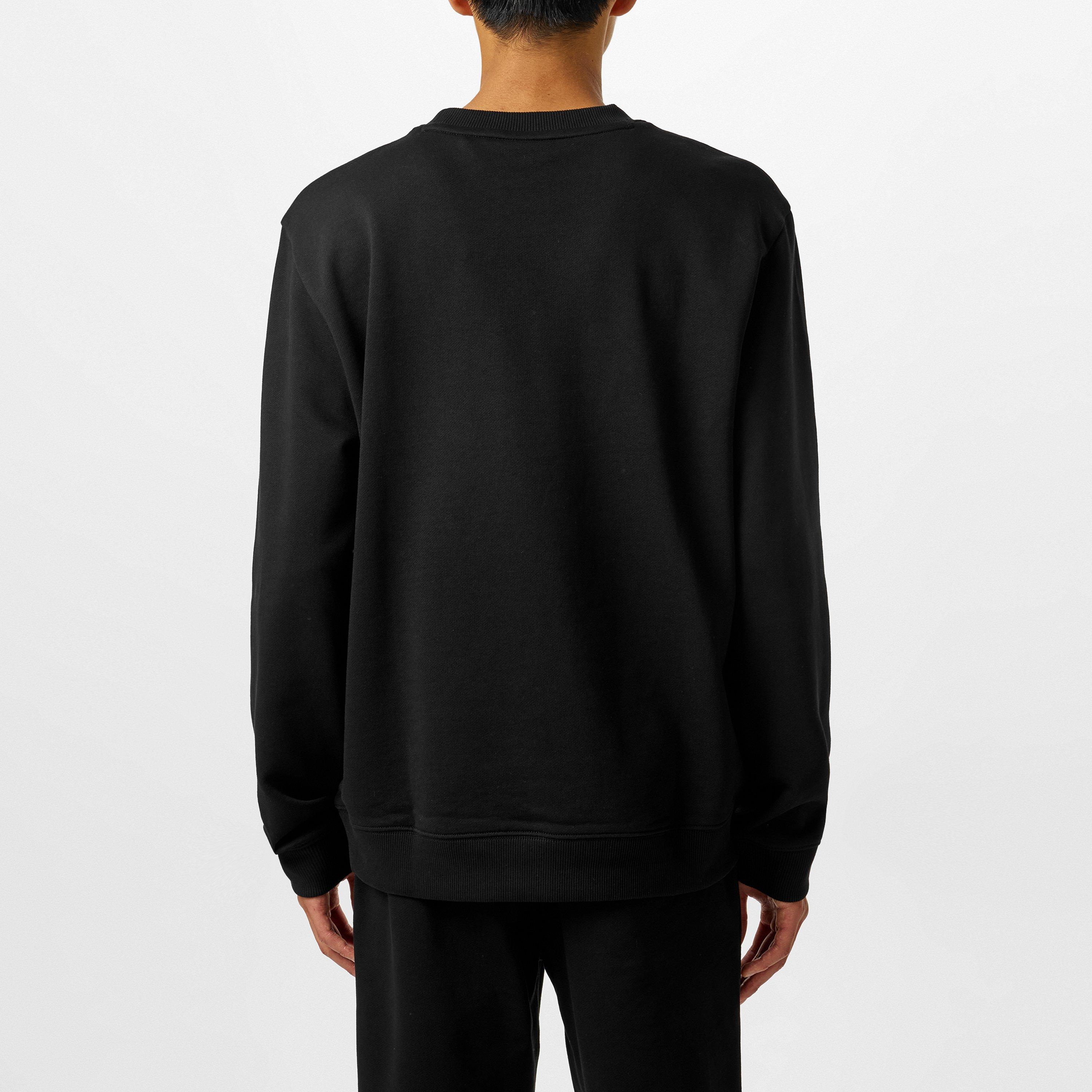 Black 001 - Hugo - Men's Diragol Crew-neck Sweatshirt - 4