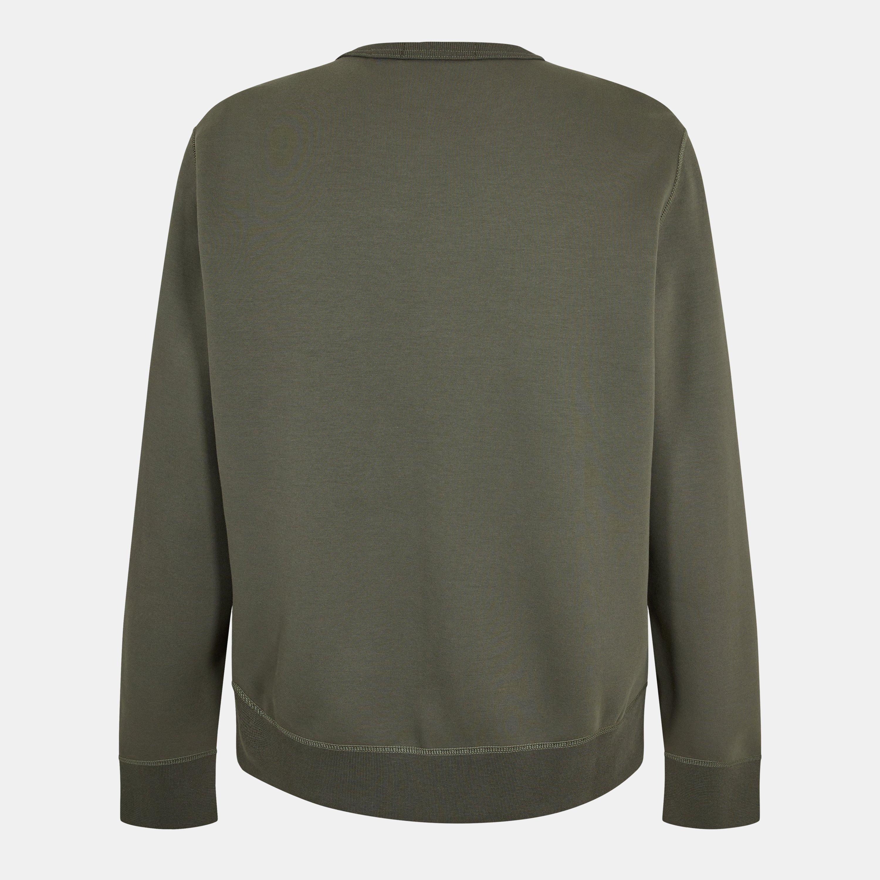 Thermal Green - Ralph Lauren - Men's Knitted Crew Sweatshirt - 2