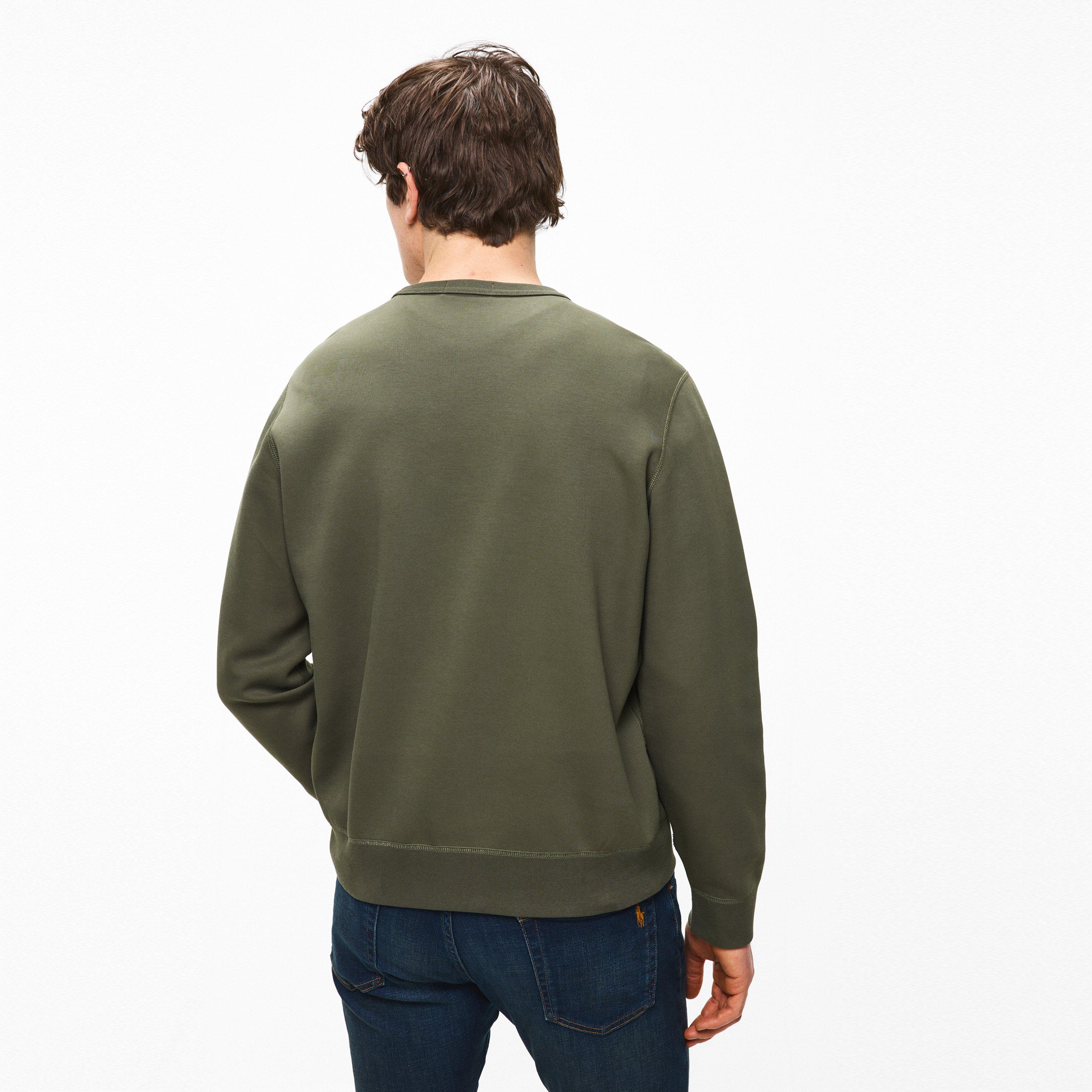 Thermal Green - Ralph Lauren - Men's Knitted Crew Sweatshirt - 4