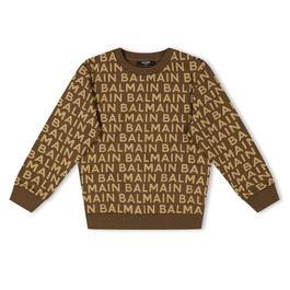 Balmain Lgo Crew Swt Jn99