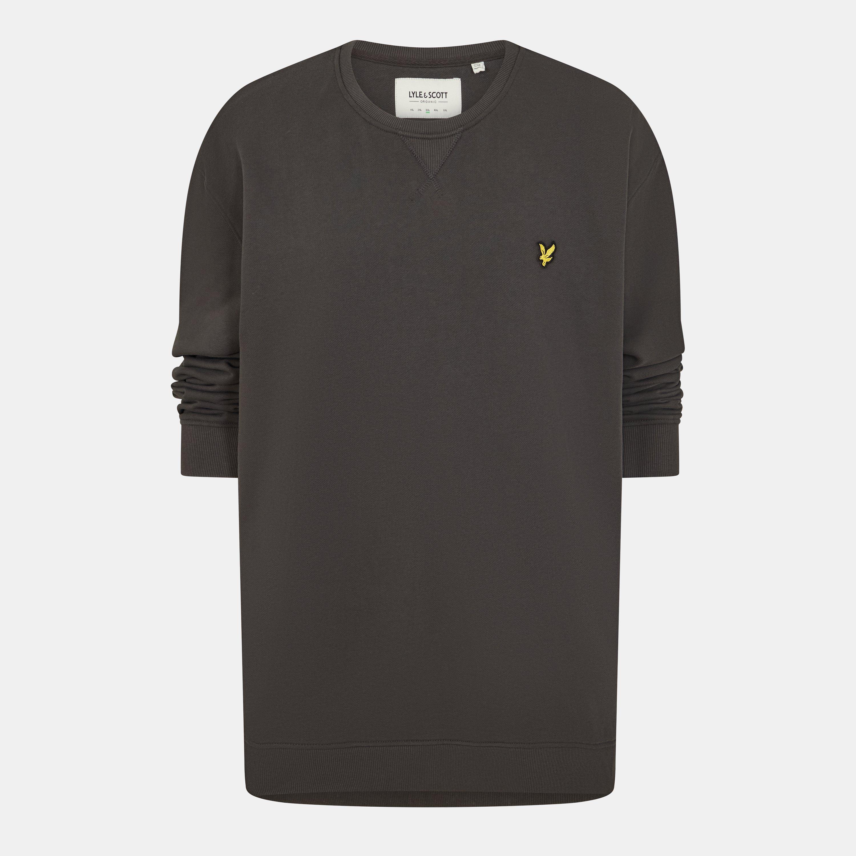 Gunmetal W635 - Lyle and Scott - Men's Crew Sweatshirt - 1