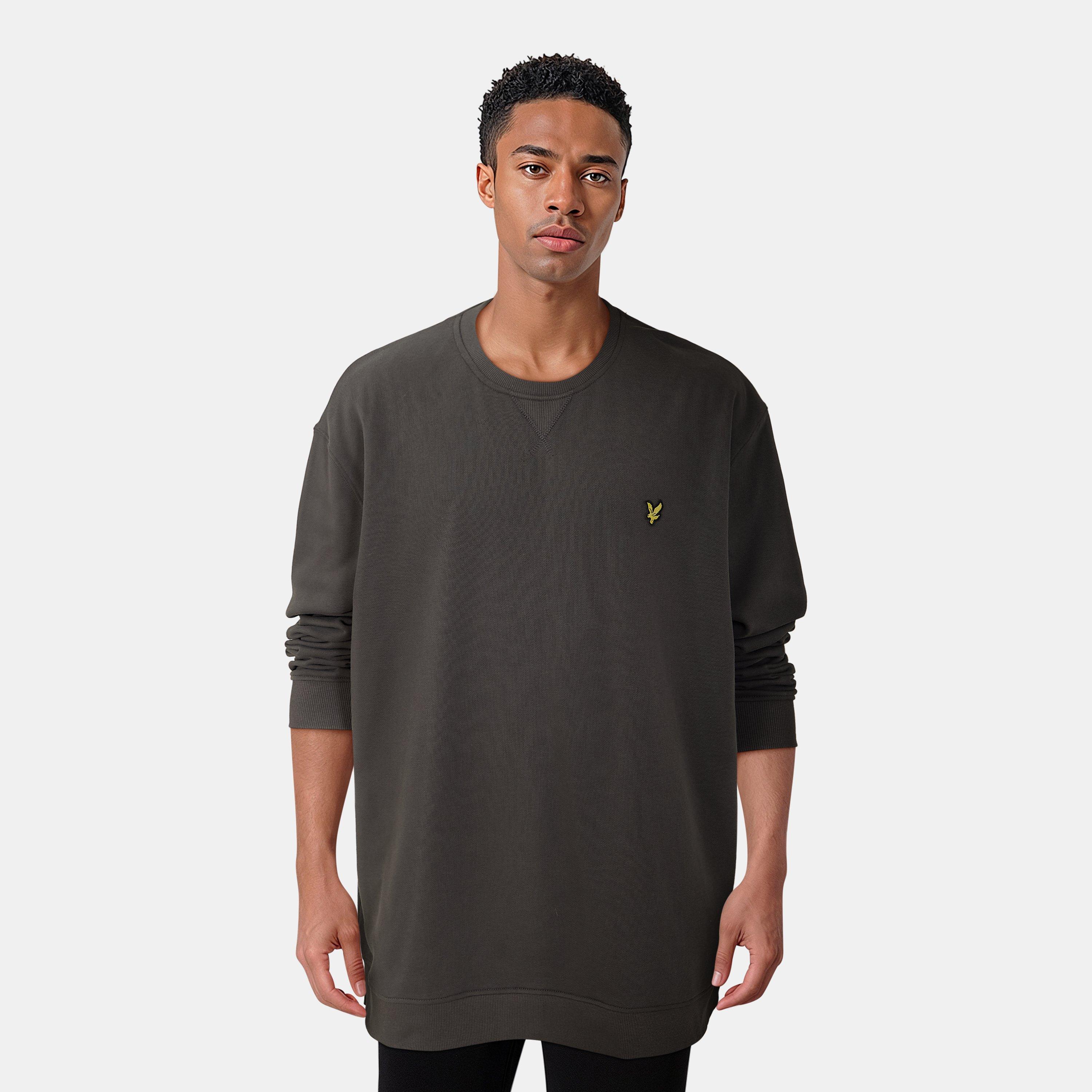 Gunmetal W635 - Lyle and Scott - Men's Crew Sweatshirt - 3