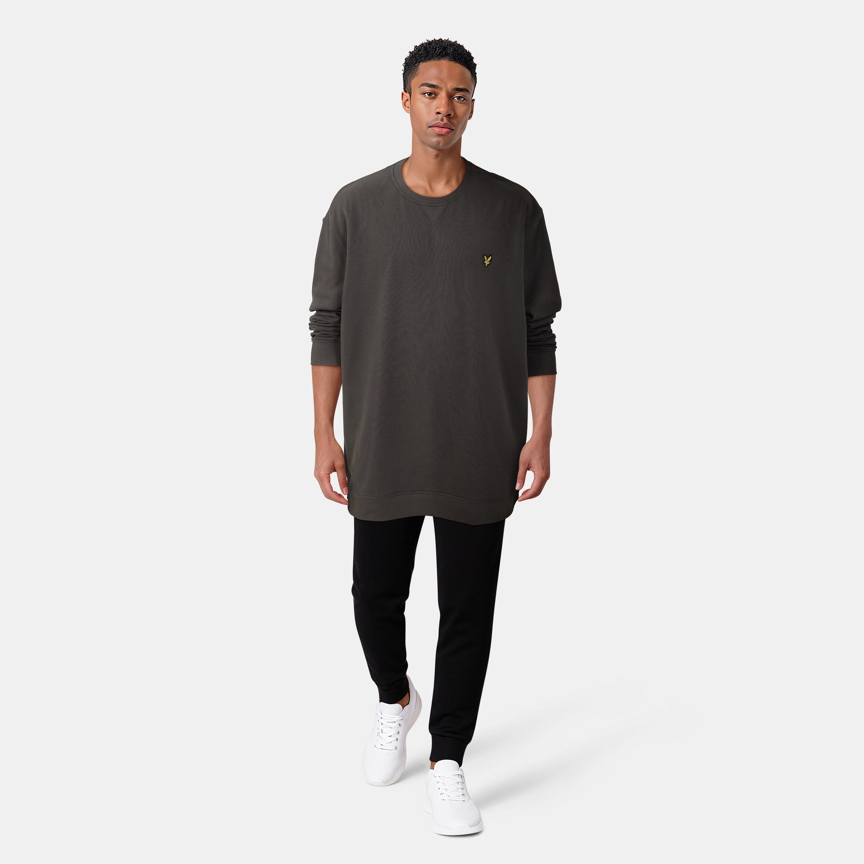 Gunmetal W635 - Lyle and Scott - Men's Crew Sweatshirt - 6