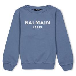 Balmain Lgo Crew Swt Jn99