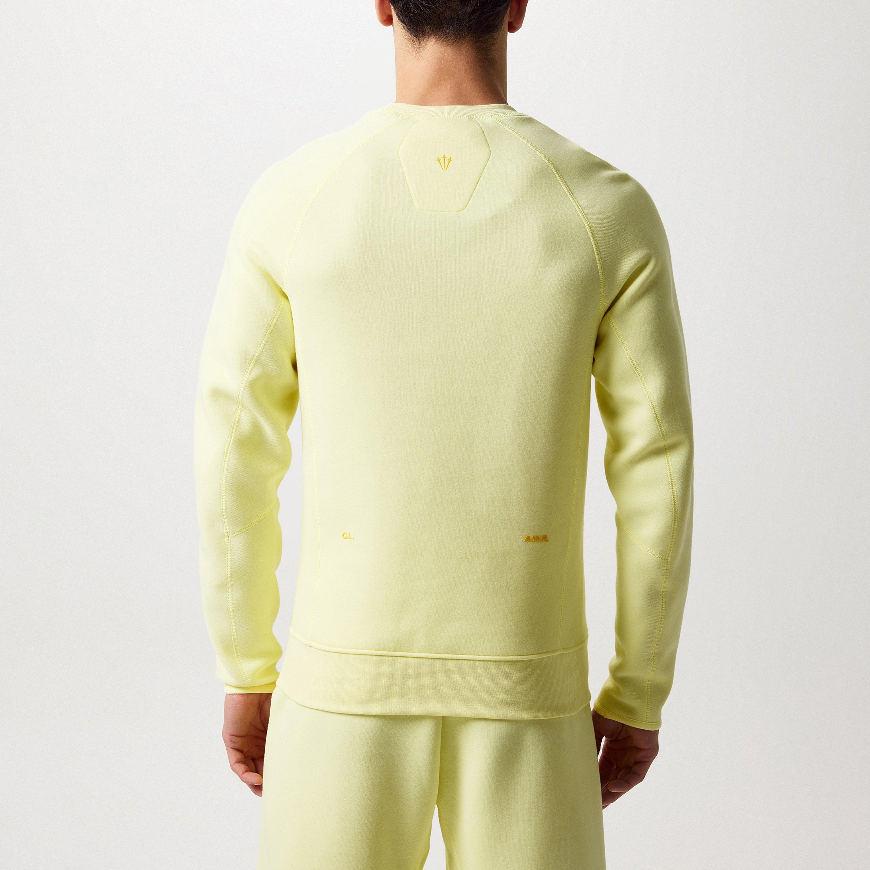 Citron Tint - Nike - Nocta Fleece Crew Sweatshirt - 3