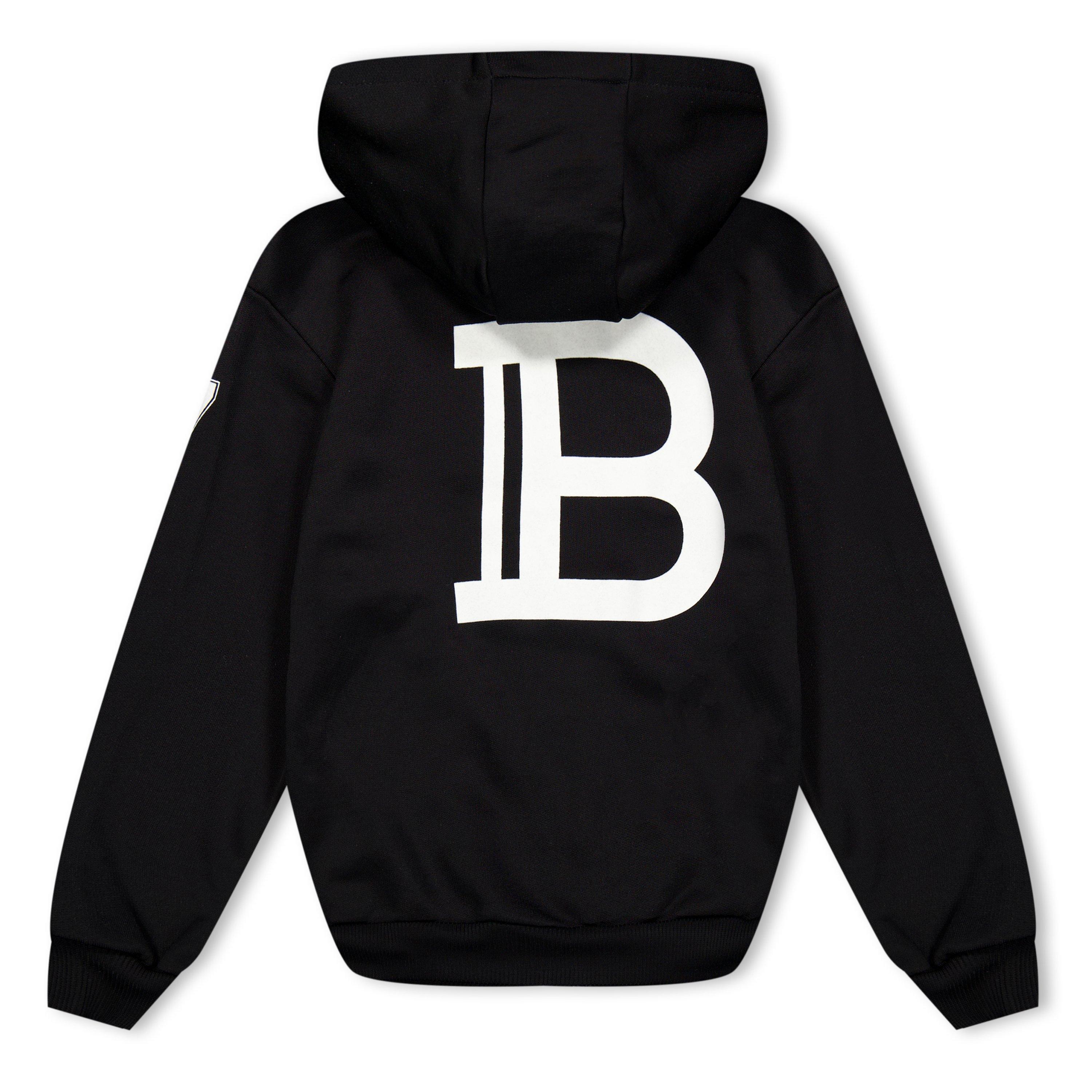 black/white - Balmain - Unisex Kids' Logo Print Sweatshirt - 2