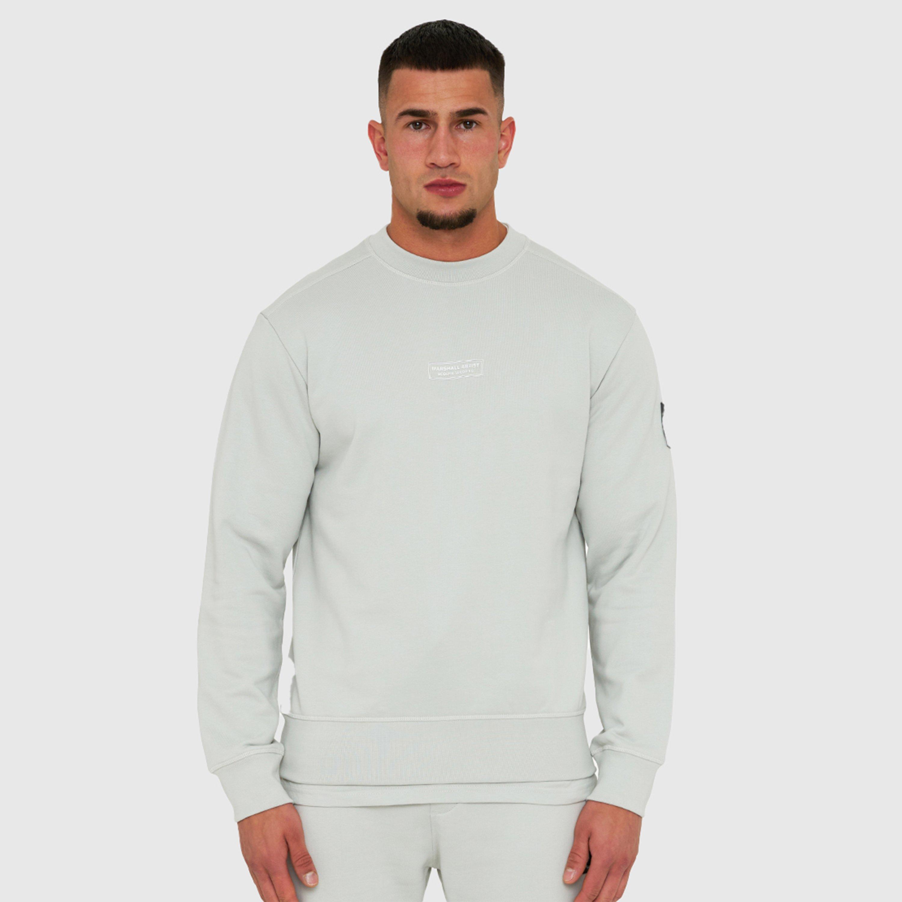Grigio tortora - Marshall Artist - Men's Siren Crew Sweatshirt - 1
