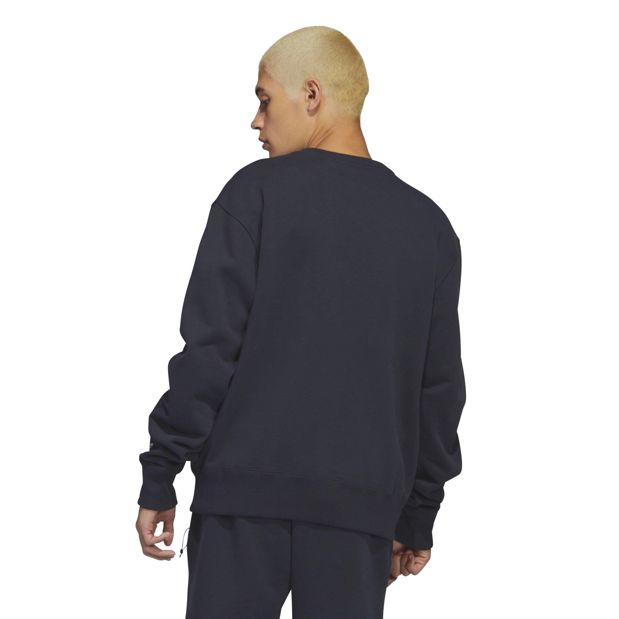 Grå - adidas Originals - Basics Crew Sweatshirt - 4