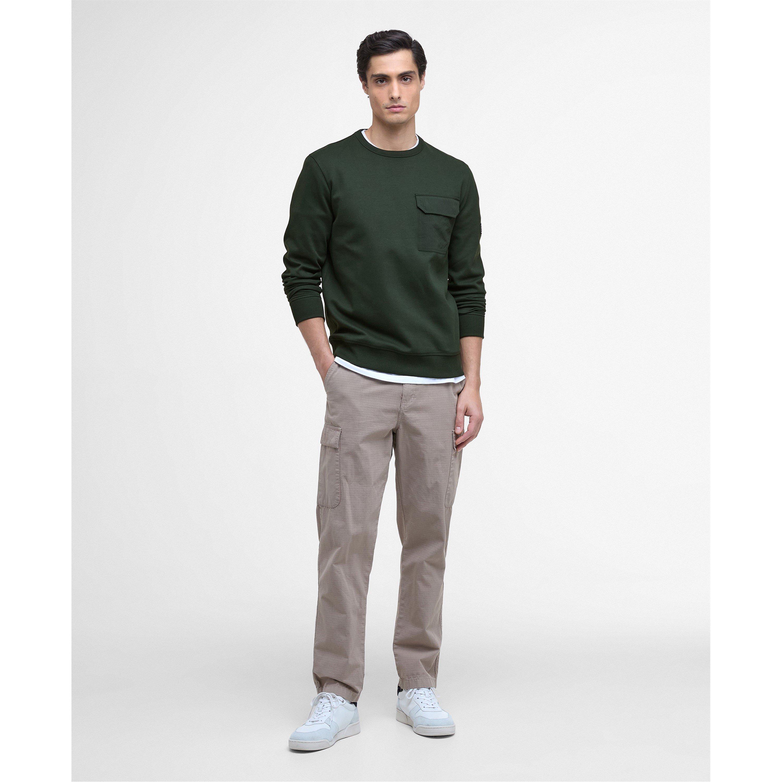 Sage - Barbour International - Ilford Crew Sweater - 6