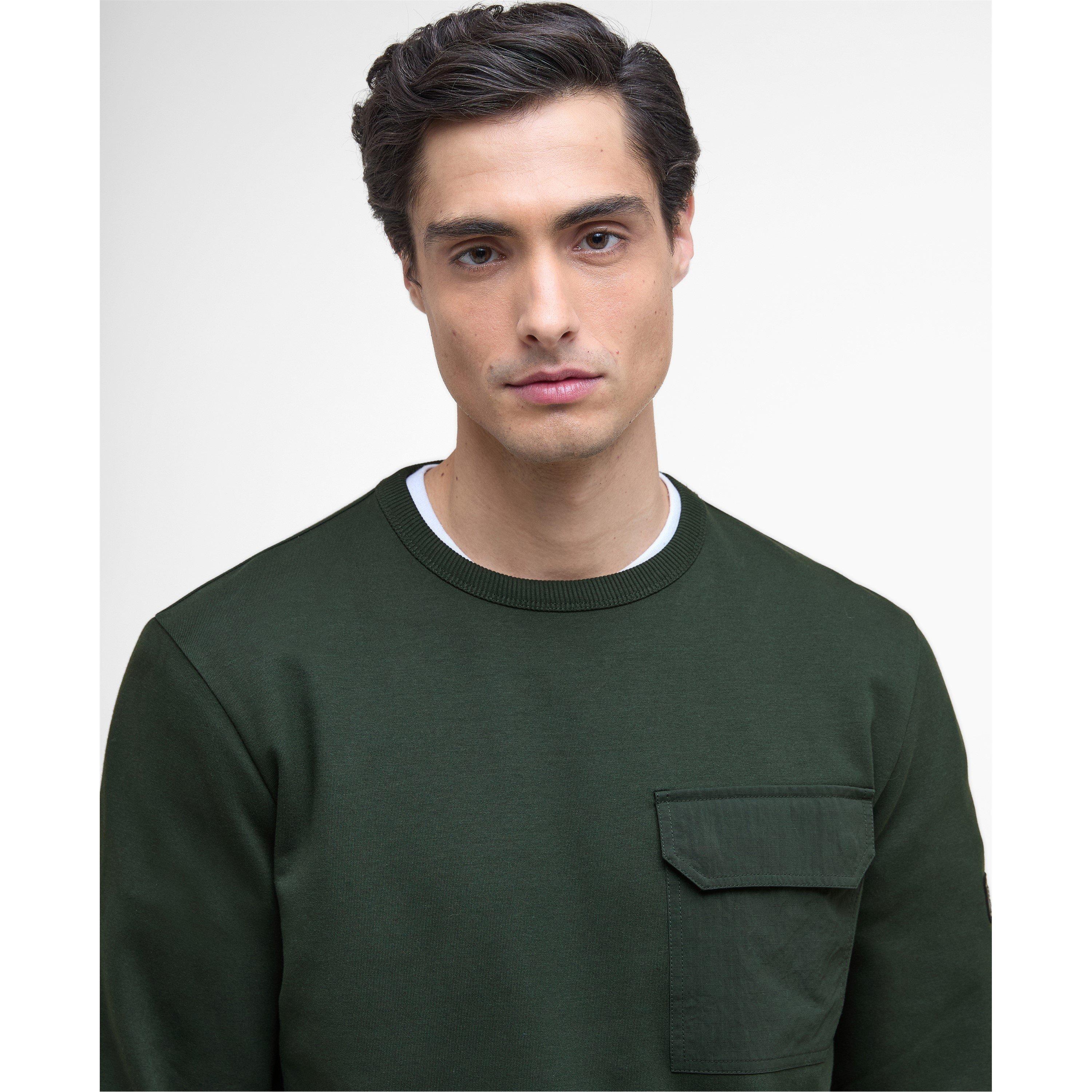Sage - Barbour International - Ilford Crew Sweater - 4