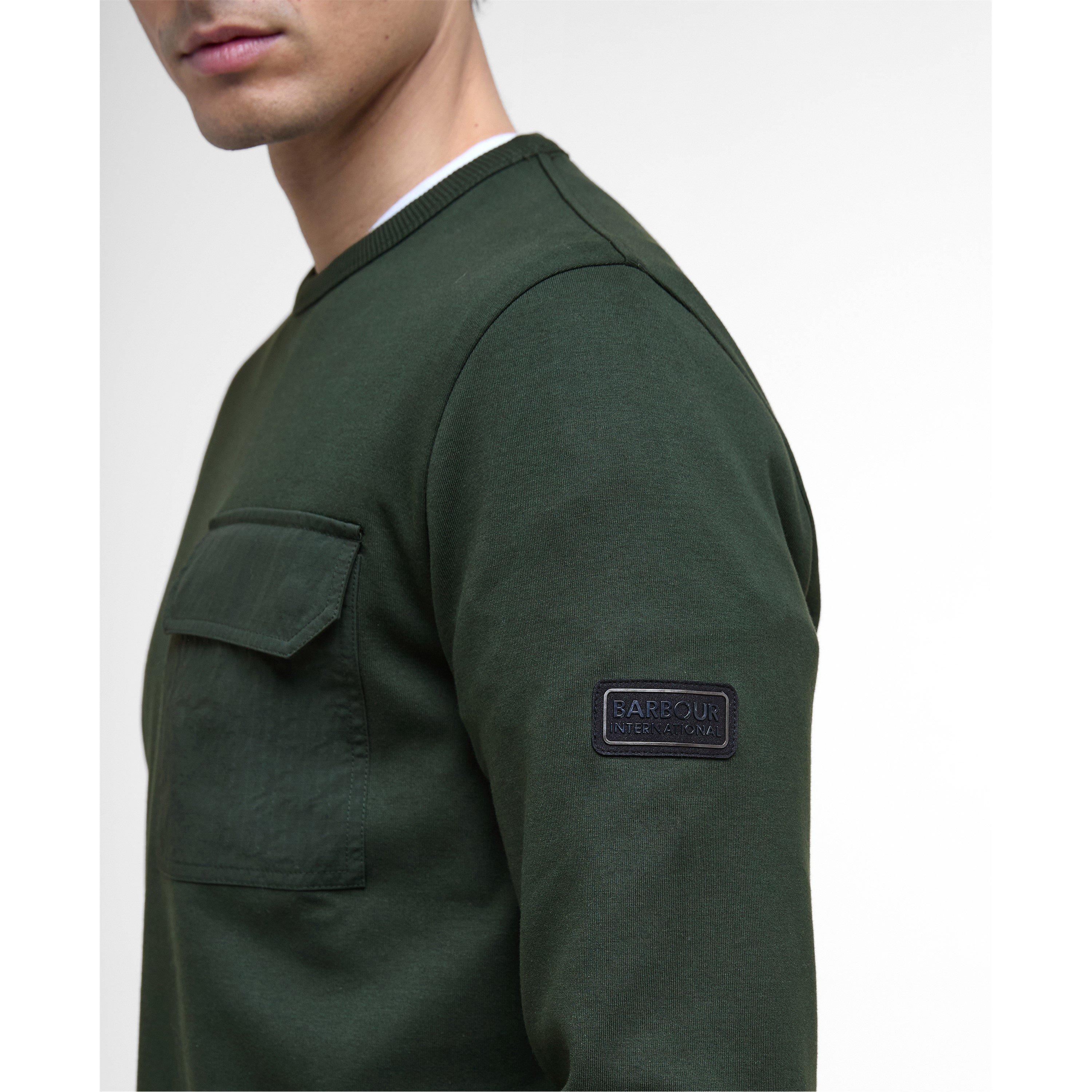 Sage - Barbour International - Ilford Crew Sweater - 5