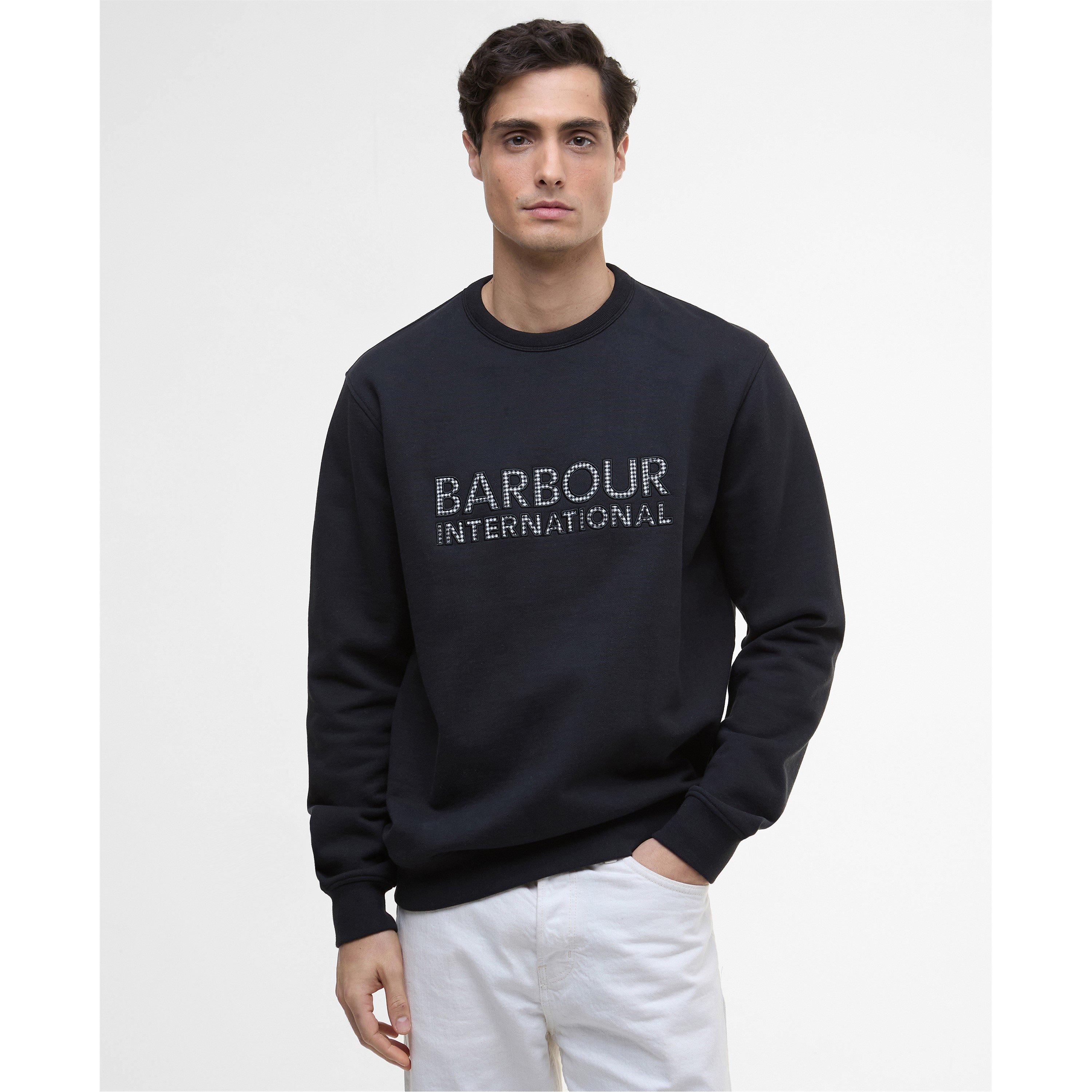 Black BK11 - Barbour International - Bertie Blackstreak Logo Sweater - 2