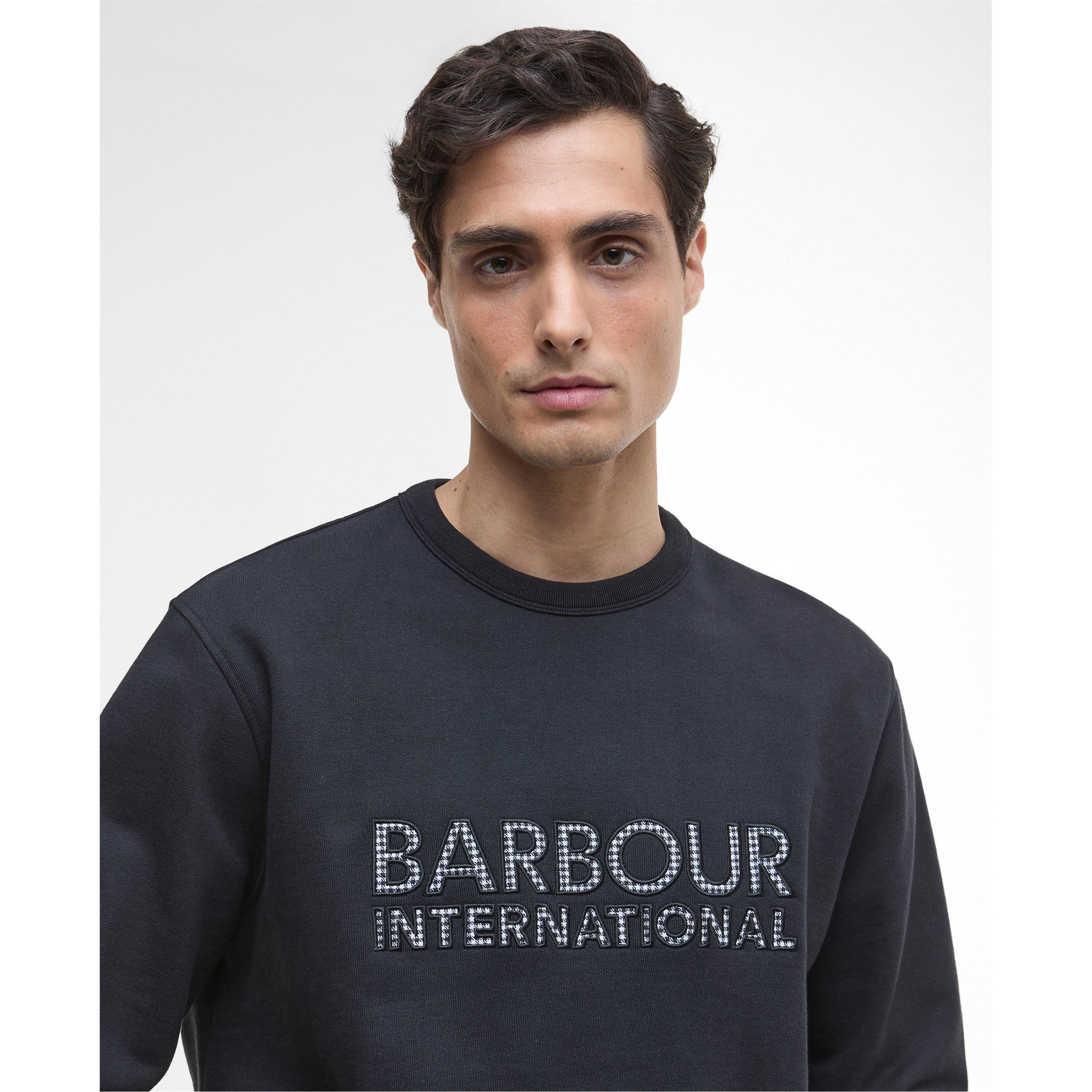 Black BK11 - Barbour International - Bertie Blackstreak Logo Sweater - 4