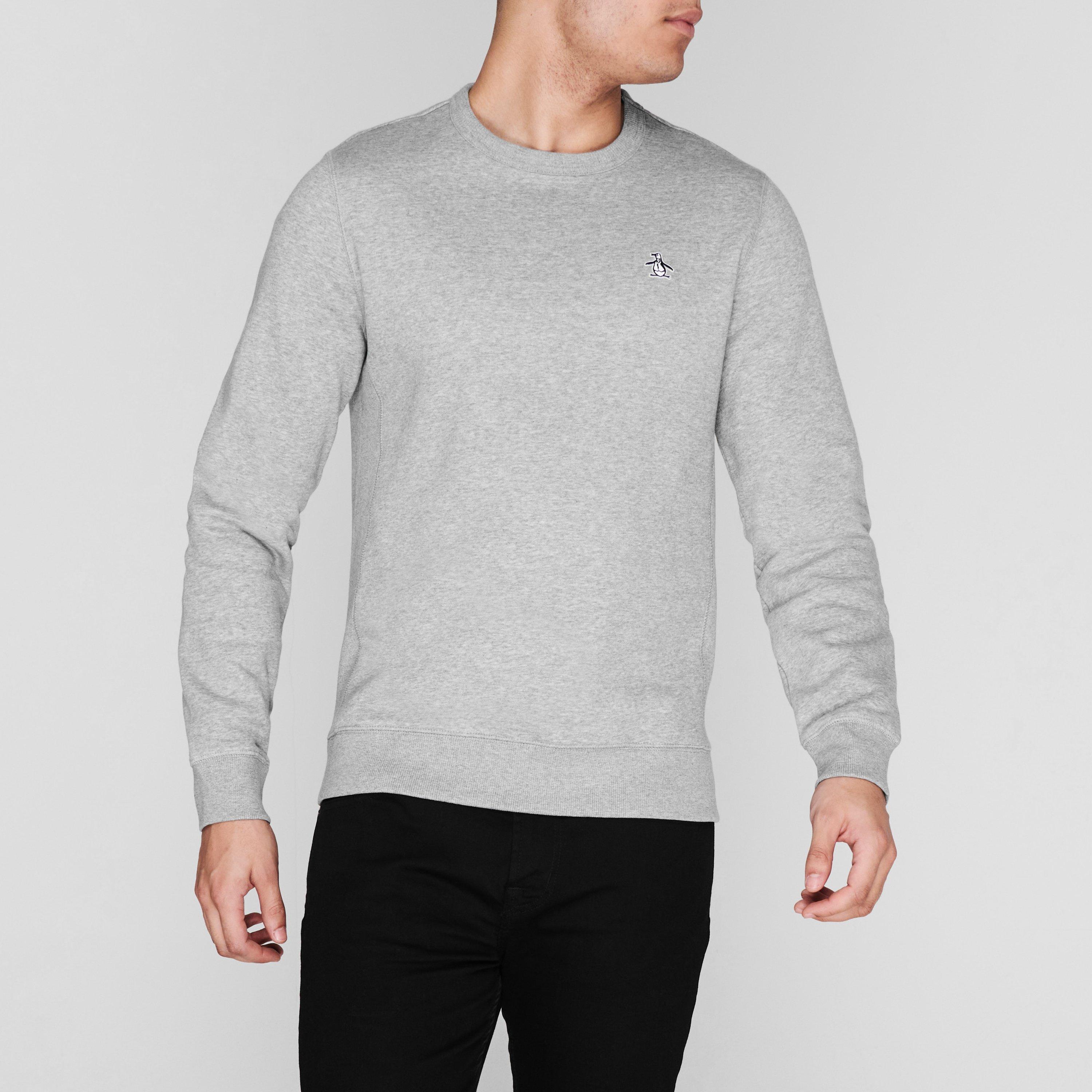 Cinzento 080 - Original Penguin - Original Fleece Crew Sweater - 2