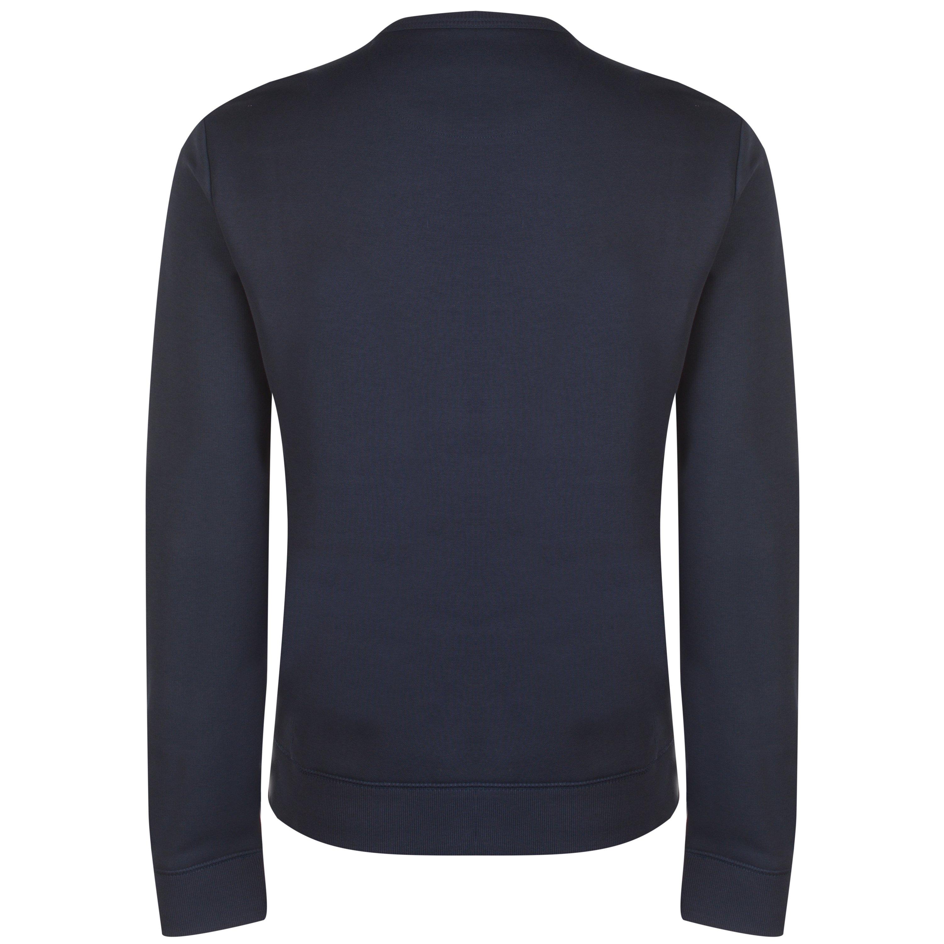 Navy 413 - Original Penguin - Original Fleece Crew Sweater - 2