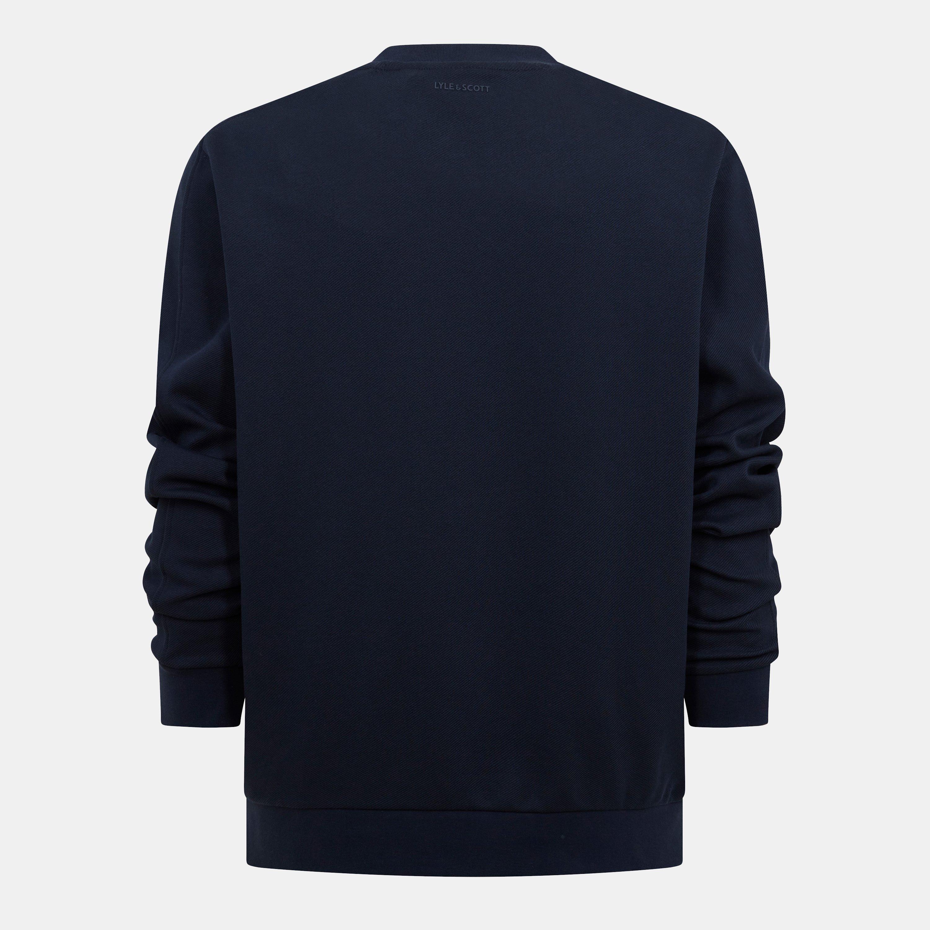 Azul Marinho - Lyle and Scott - Men's Crew Sweatshirt - 2