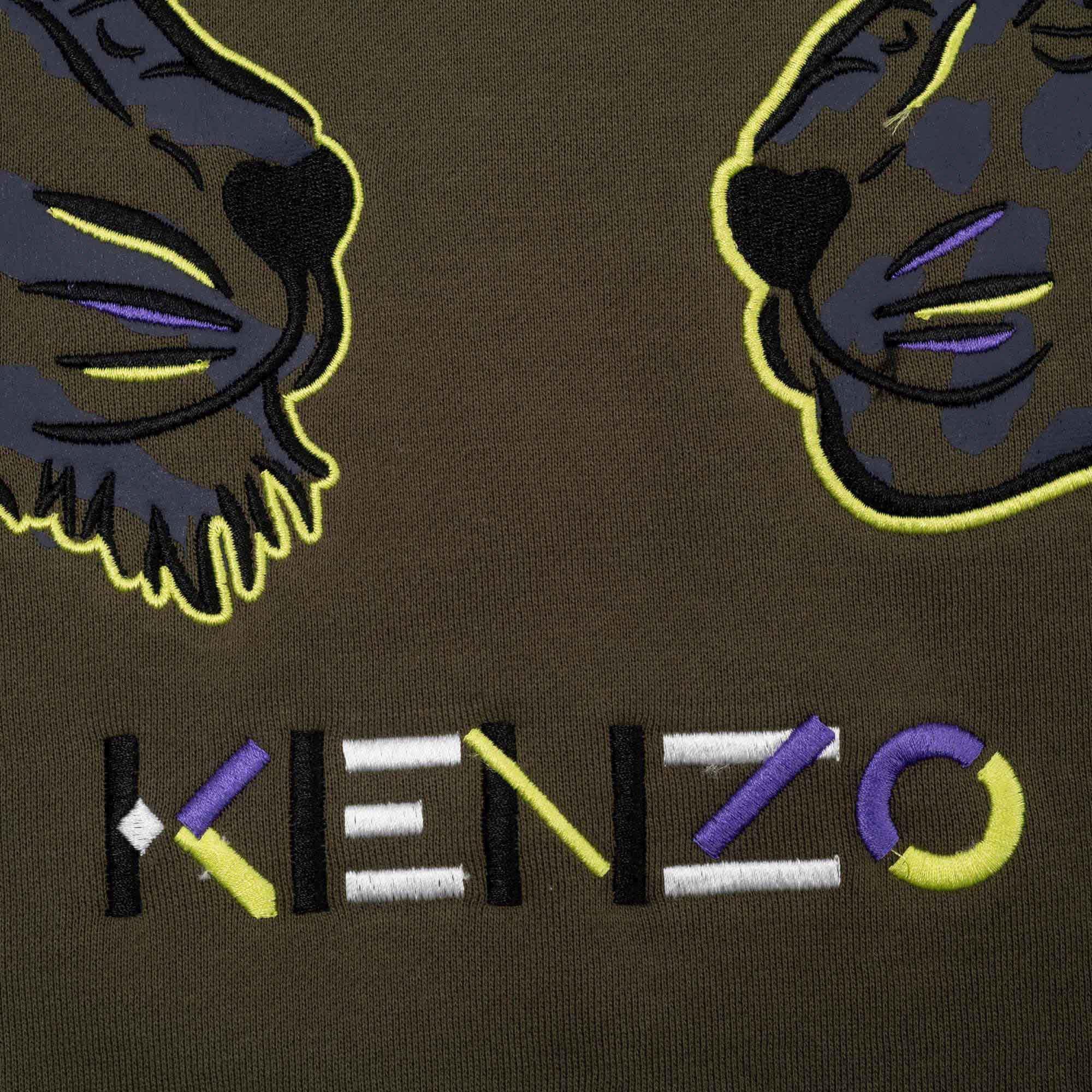 Khaki - Kenzo - Kids' Crew Sweatshirt - 3