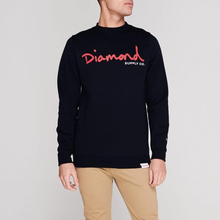Marine - Diamond Supply Co. - Diamond Script Sweatshirt - 2