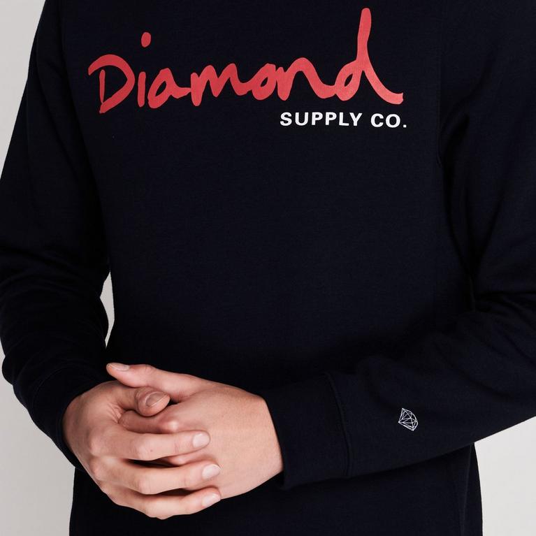 Marine - Diamond Supply Co. - Diamond Script Sweatshirt - 4