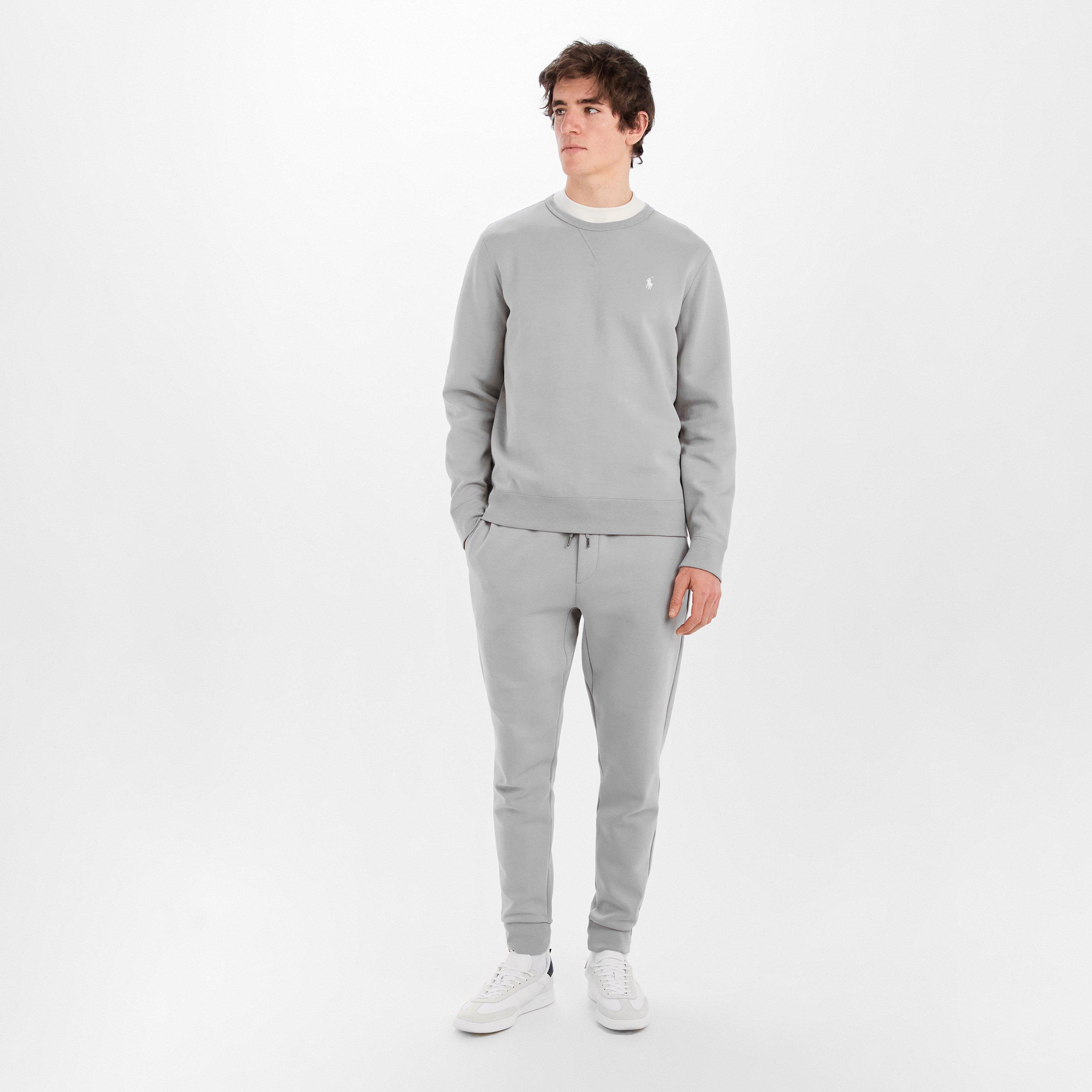 Soft Grey - Polo Ralph Lauren - Logo Crew Neck Tech Sweatshirt - 6