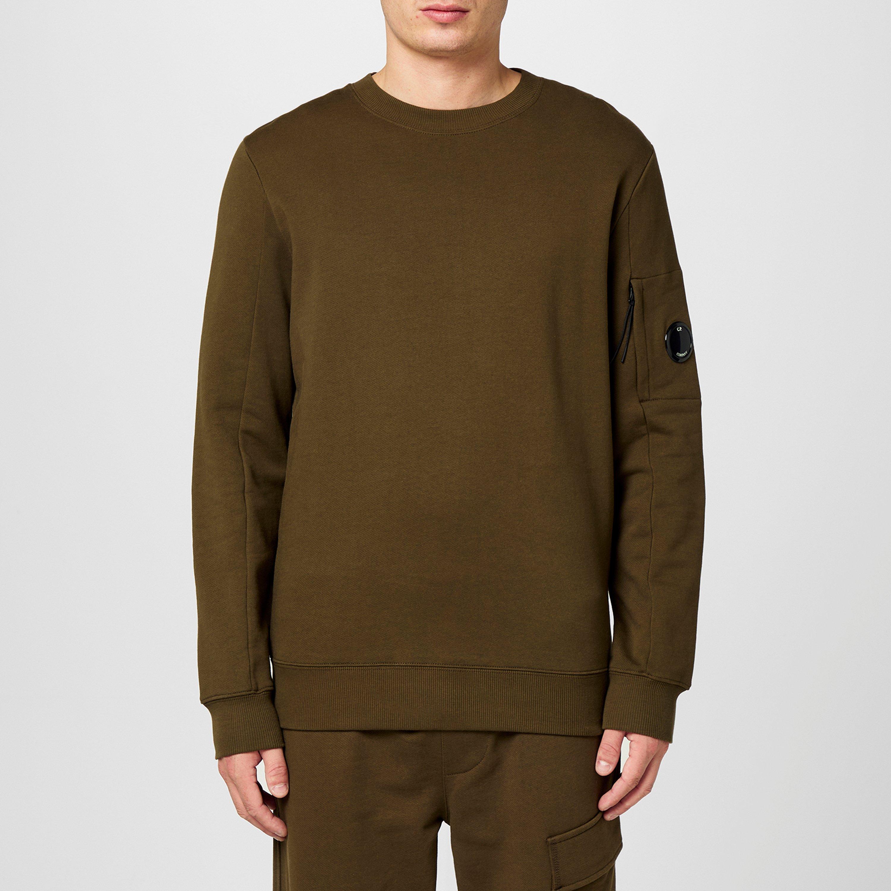 Ivy Green 683 - CP Company - Men's Lens Crew-neck Sweatshirt - 3