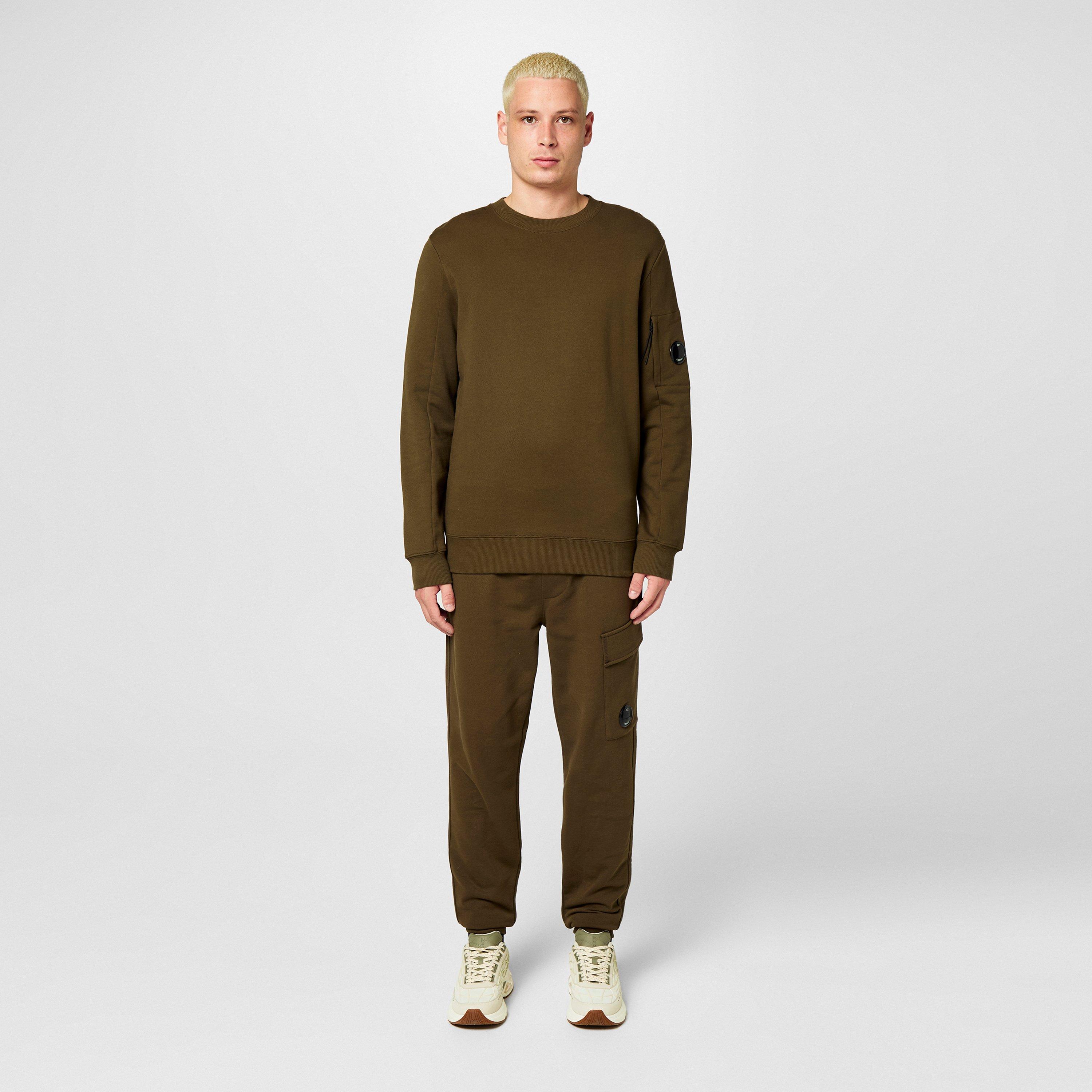 Ivy Green 683 - CP Company - Men's Lens Crew-neck Sweatshirt - 6